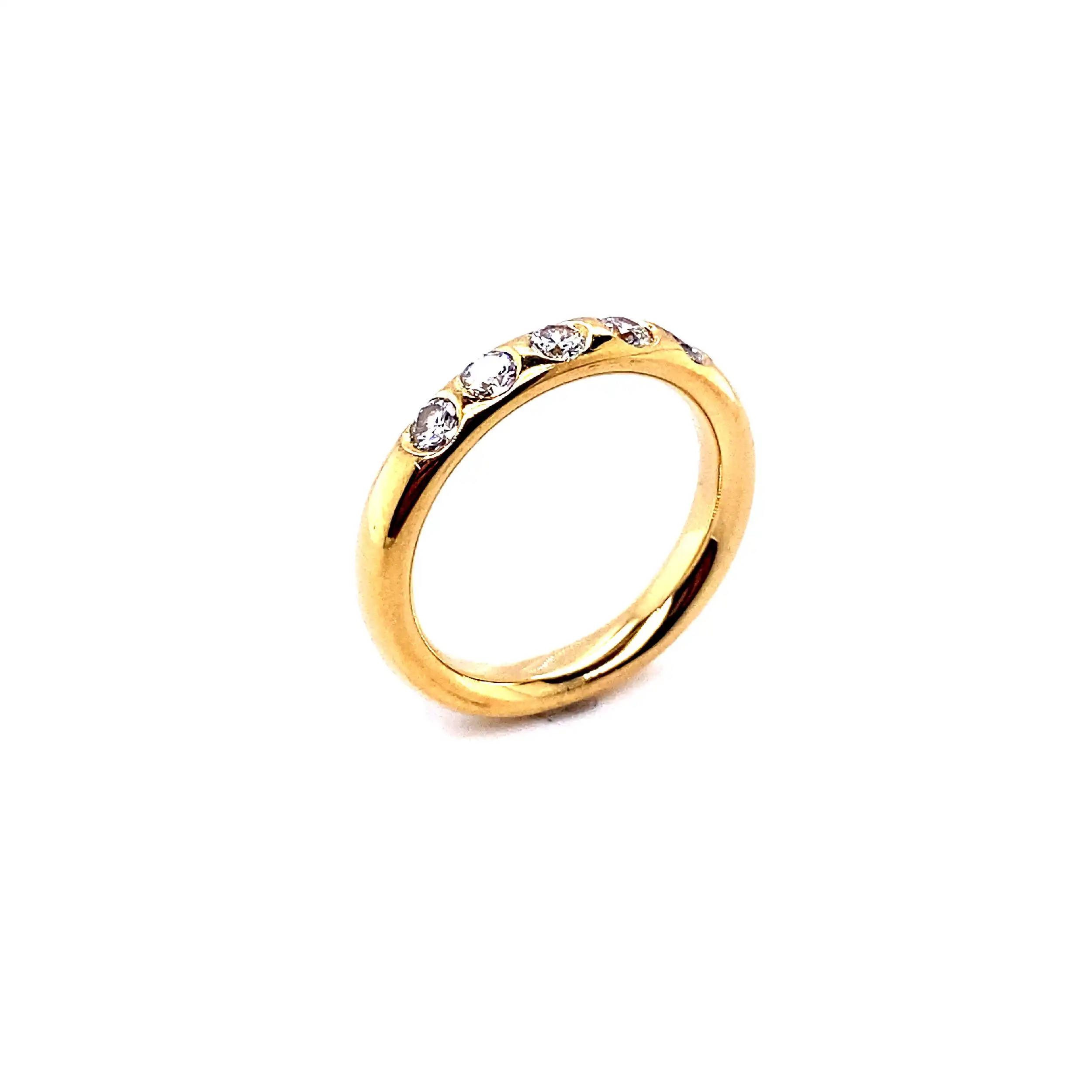 Ring Gelbgold mit Brillanten Ring Gelbgold mit Brillanten