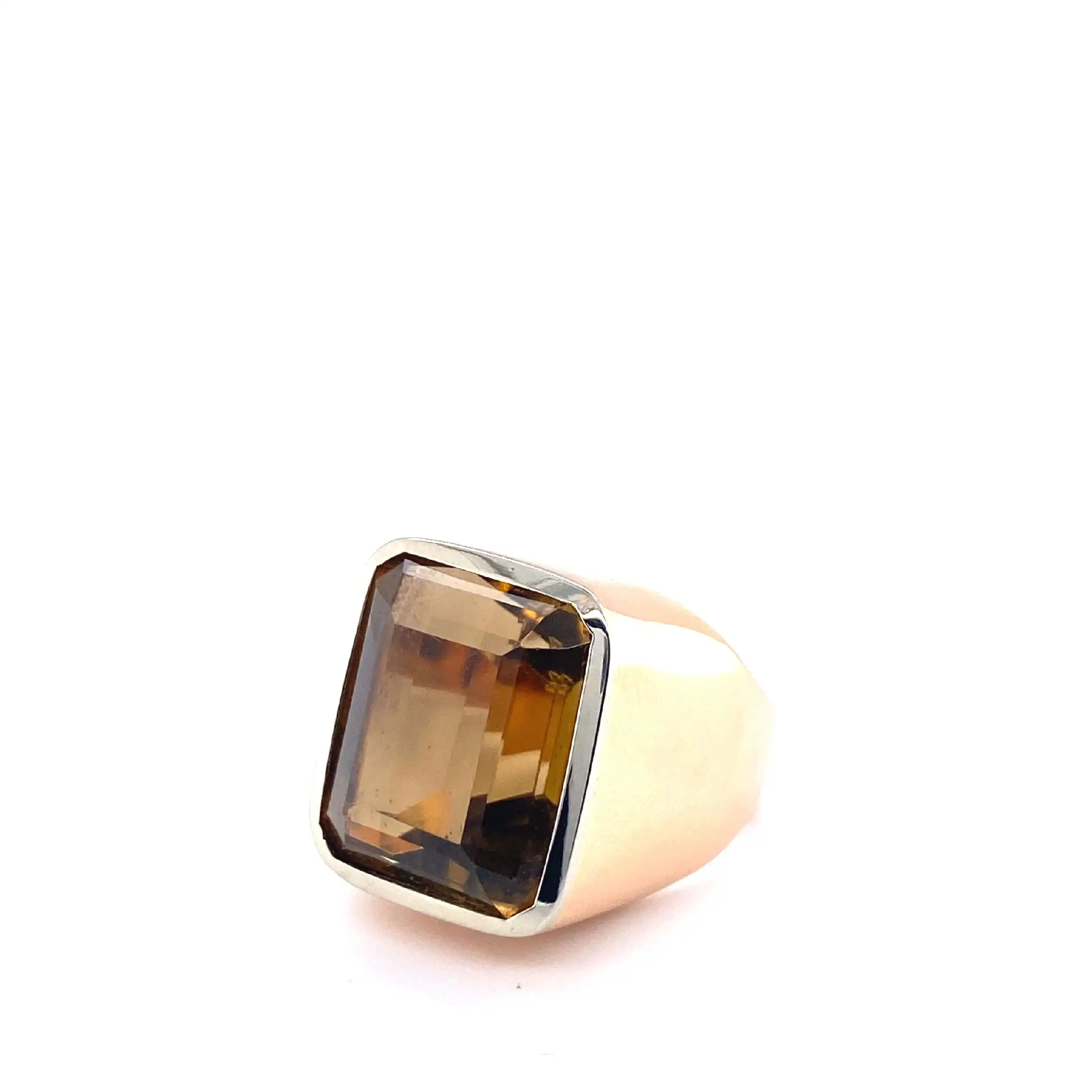 Ring Rosegold mit Citrin Ring Rosegold mit Citrin