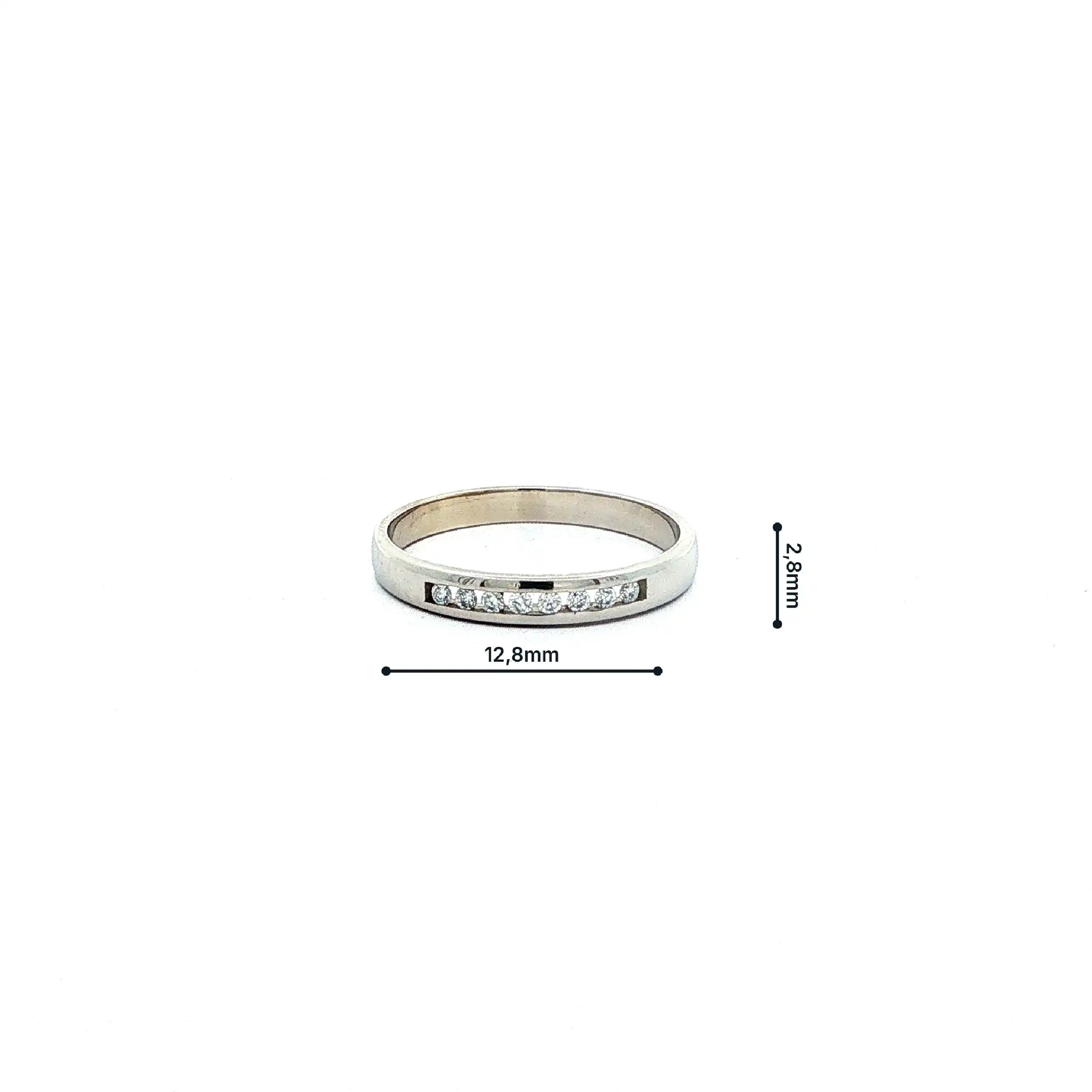 Ring Weißgold mit Brillanten