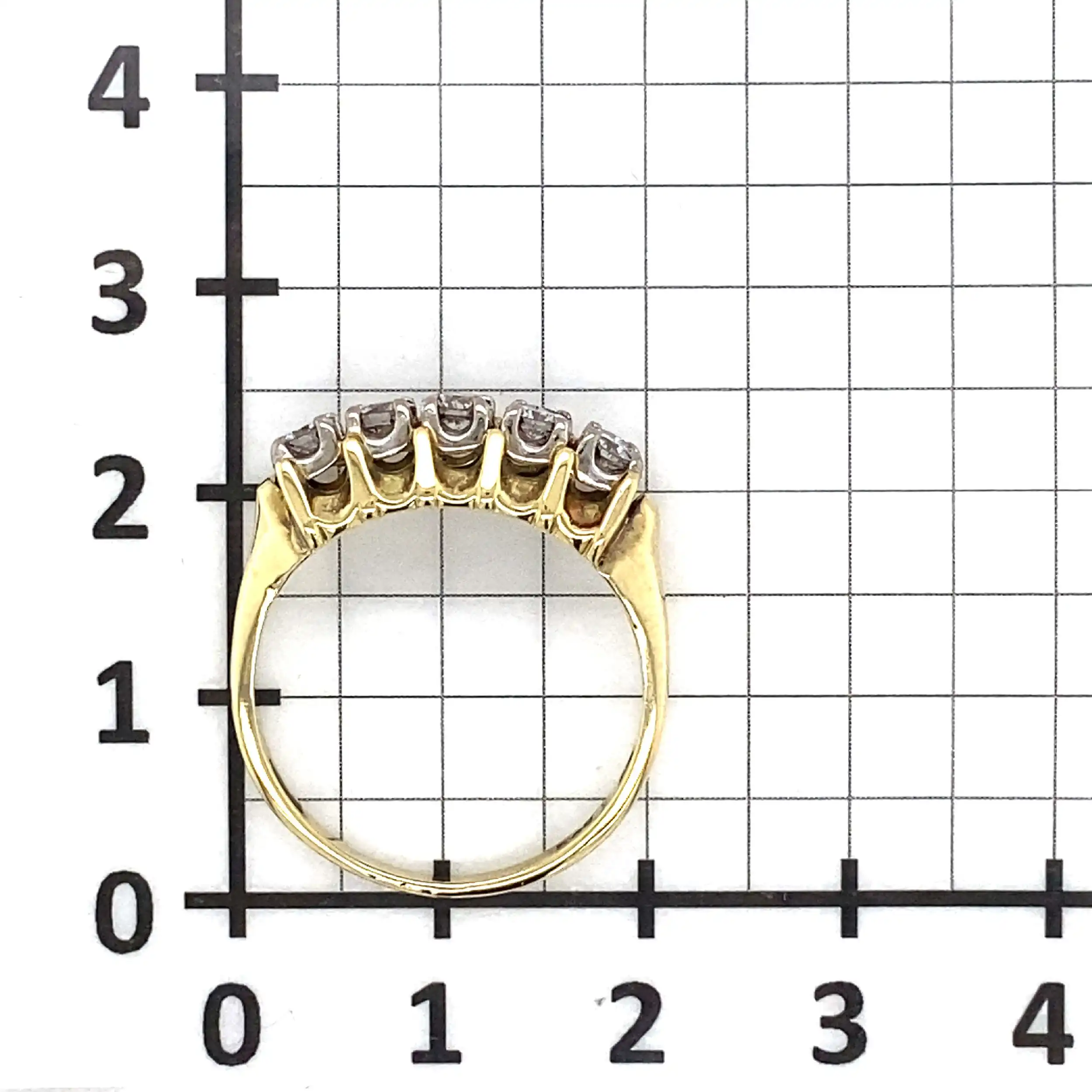 Ring Bicolor mit Brillanten Ring Bicolor mit Brillanten