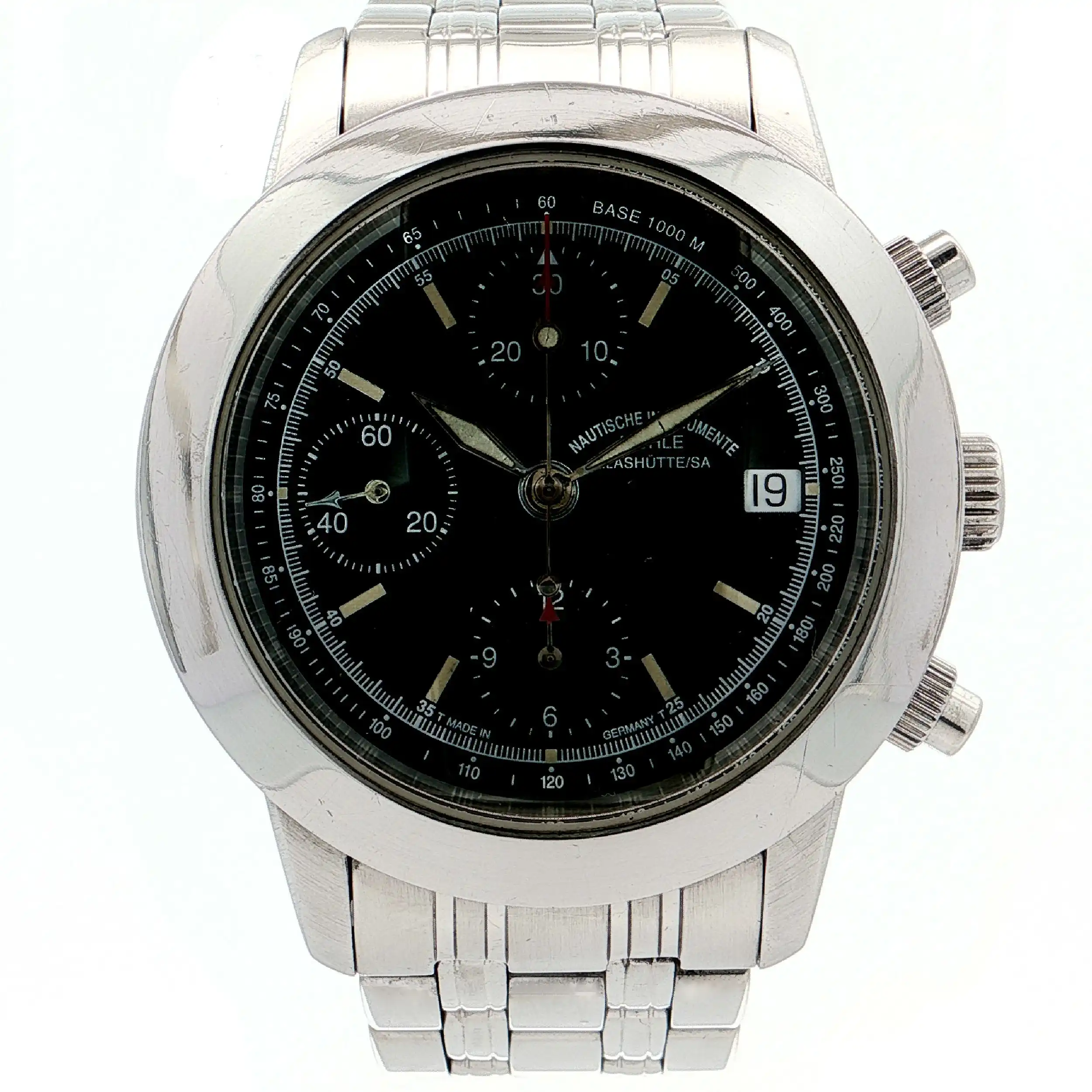 Herrenuhr Mühle Glashütte Chronograph Automatik Herrenuhr Mühle Glashütte Chronograph Automatik