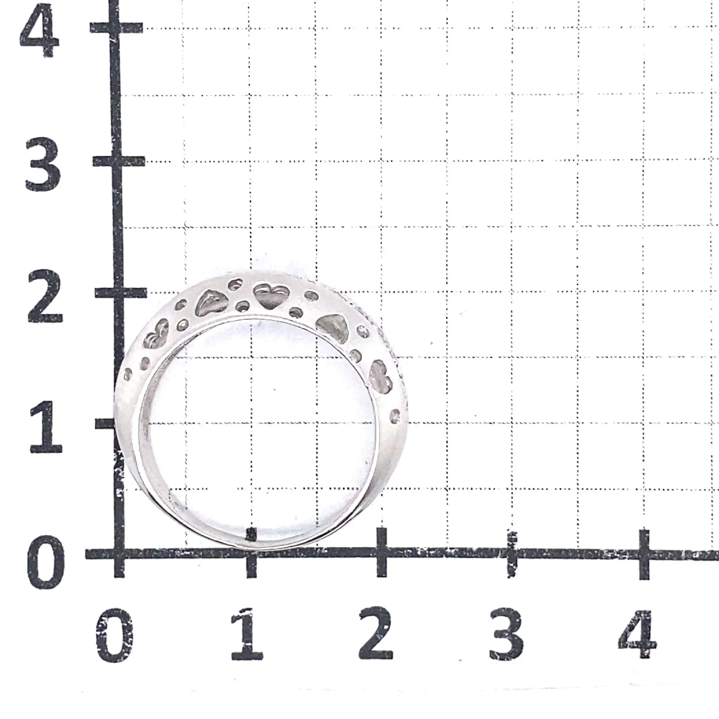 Ring Weißgold mit Zirkonia Ring Weißgold mit Zirkonia
