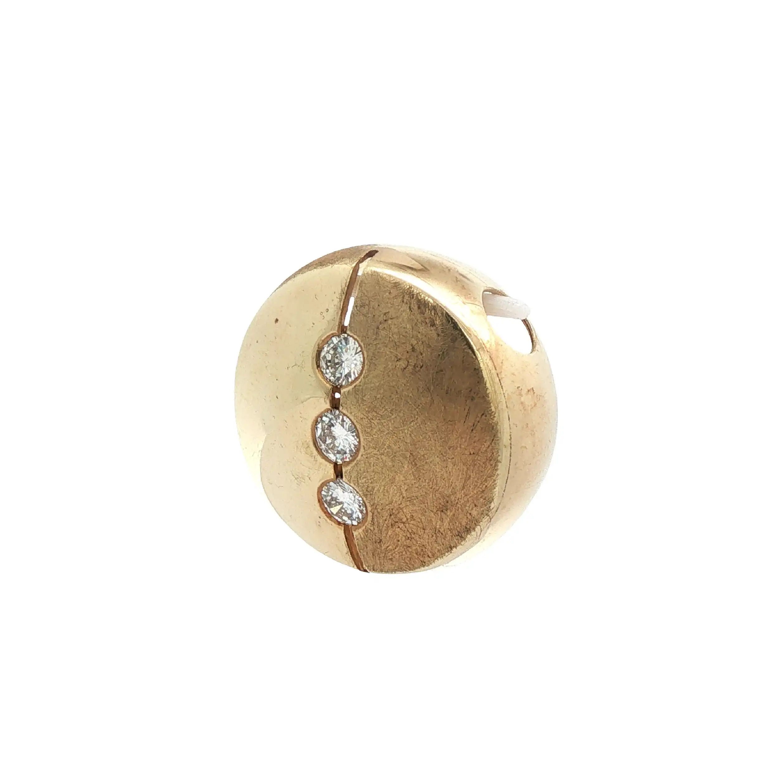 Anhänger Gelbgold mit Brillanten