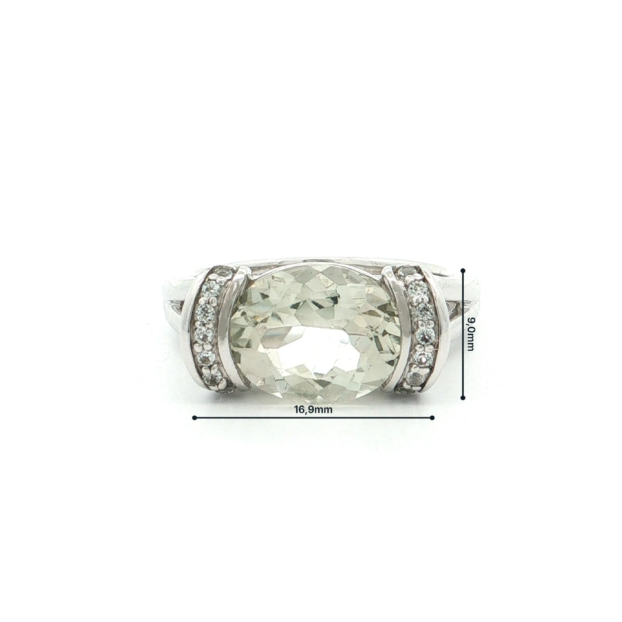Ring Silber mit Zirkonia Ring Silber mit Zirkonia