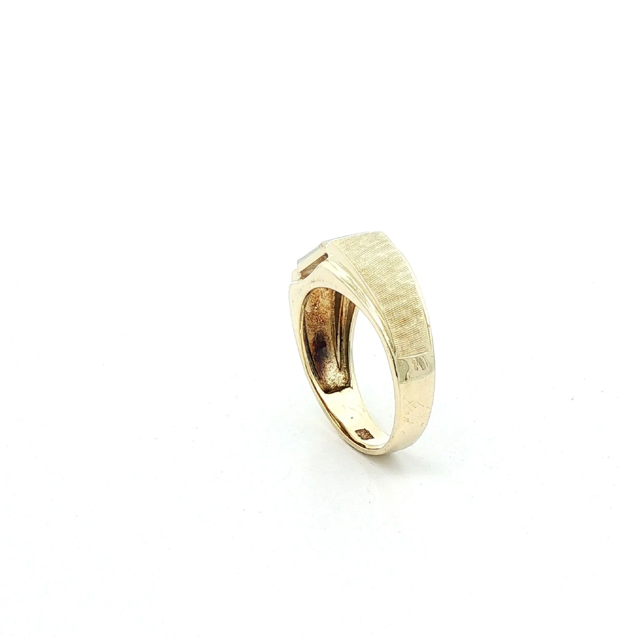 Ring Bicolor mit Brillant