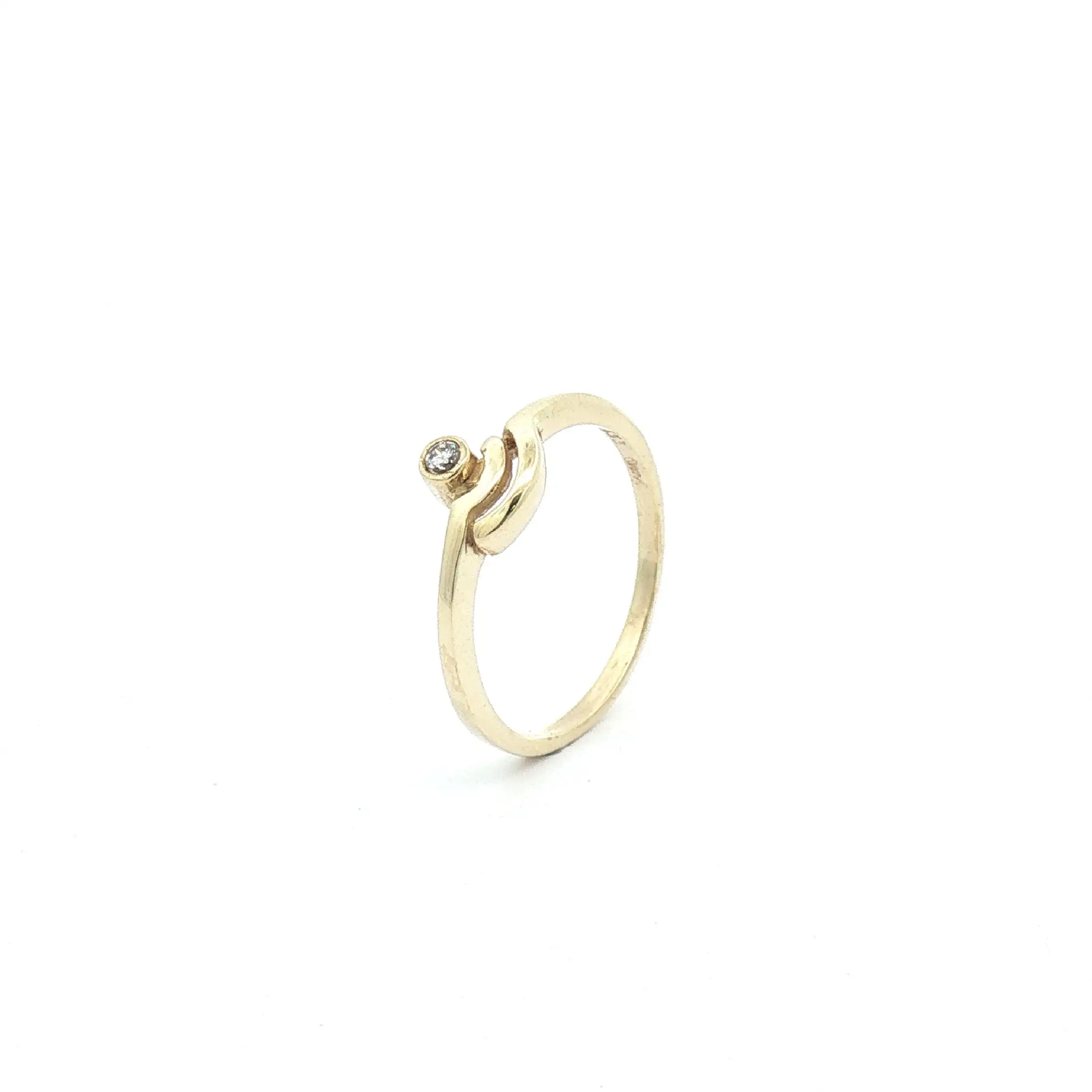 Solitärring mit Zirkonia