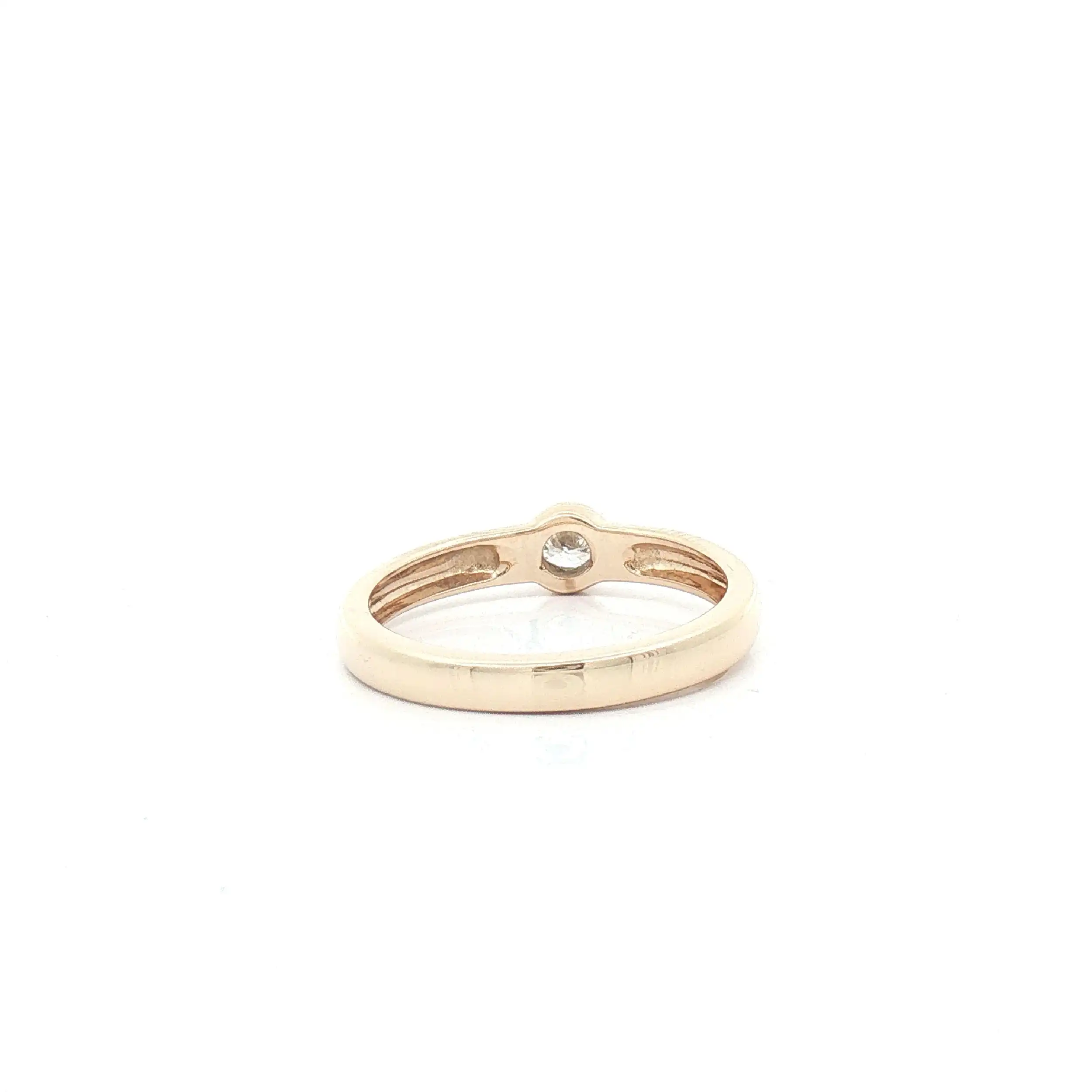 Ring Gelbgold mit Brillant