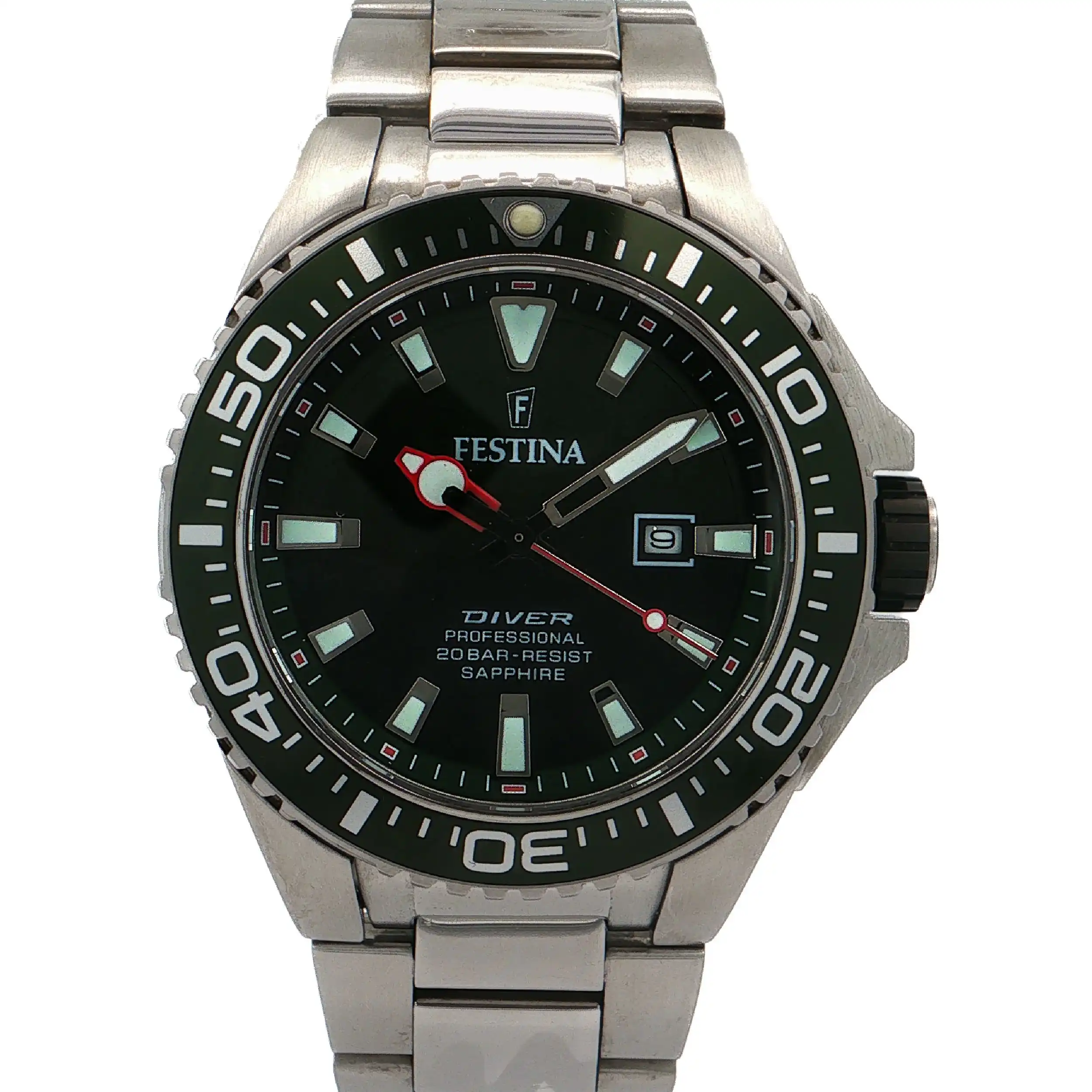 Herrenuhr Festina F20663 mit Box und Papiere