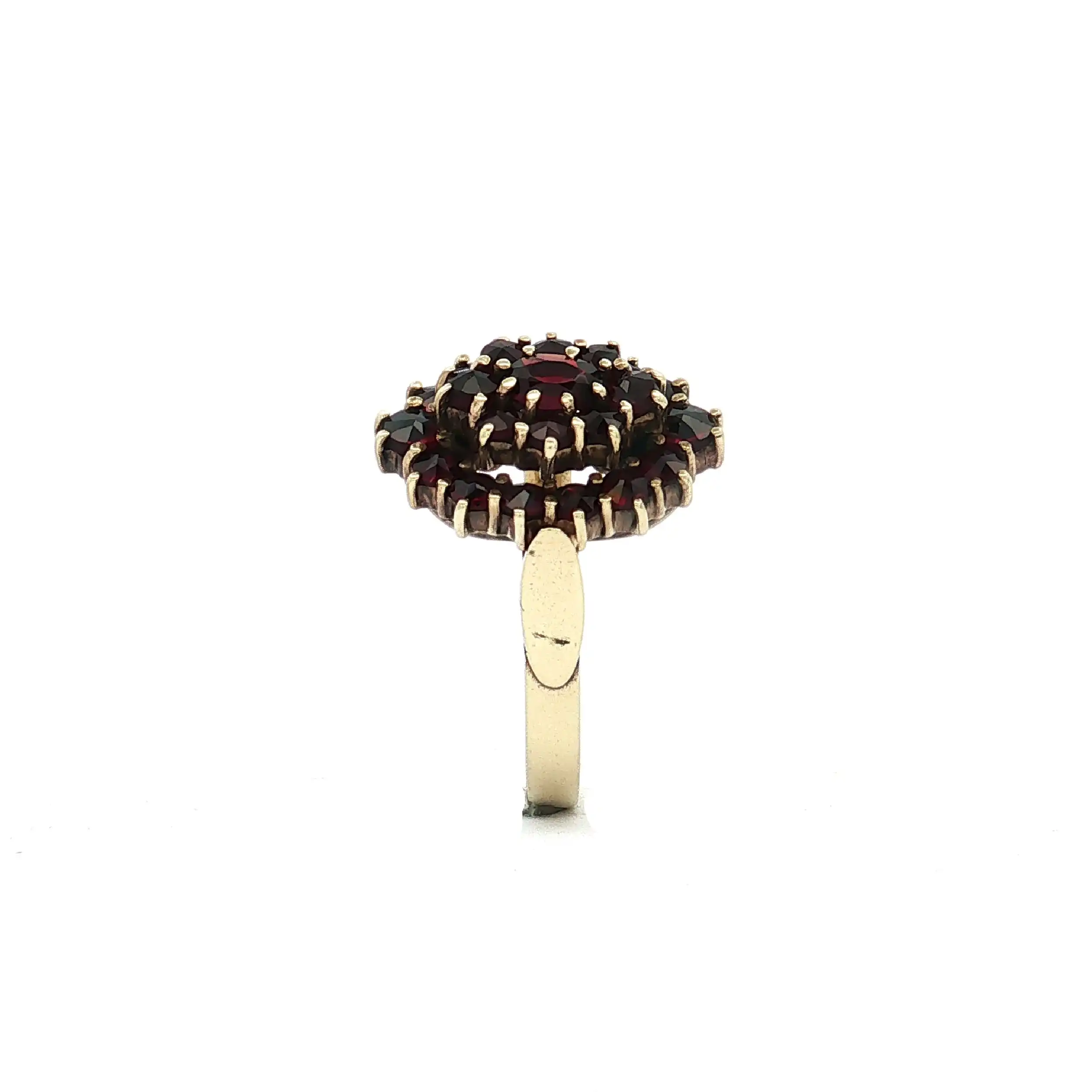 Ring Gelbgold mit Granat