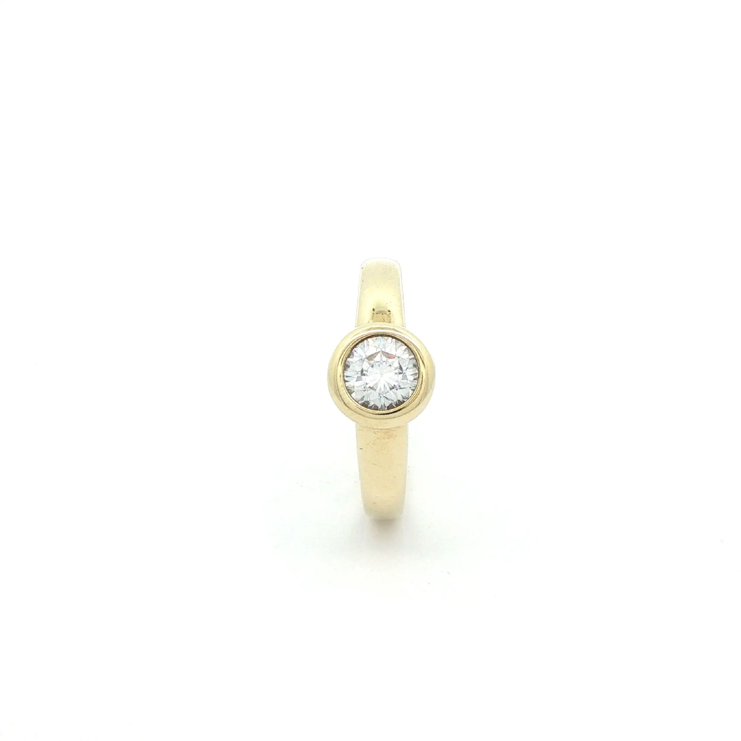 Ring Gelbgold mit Zirkonia Ring Gelbgold mit Zirkonia
