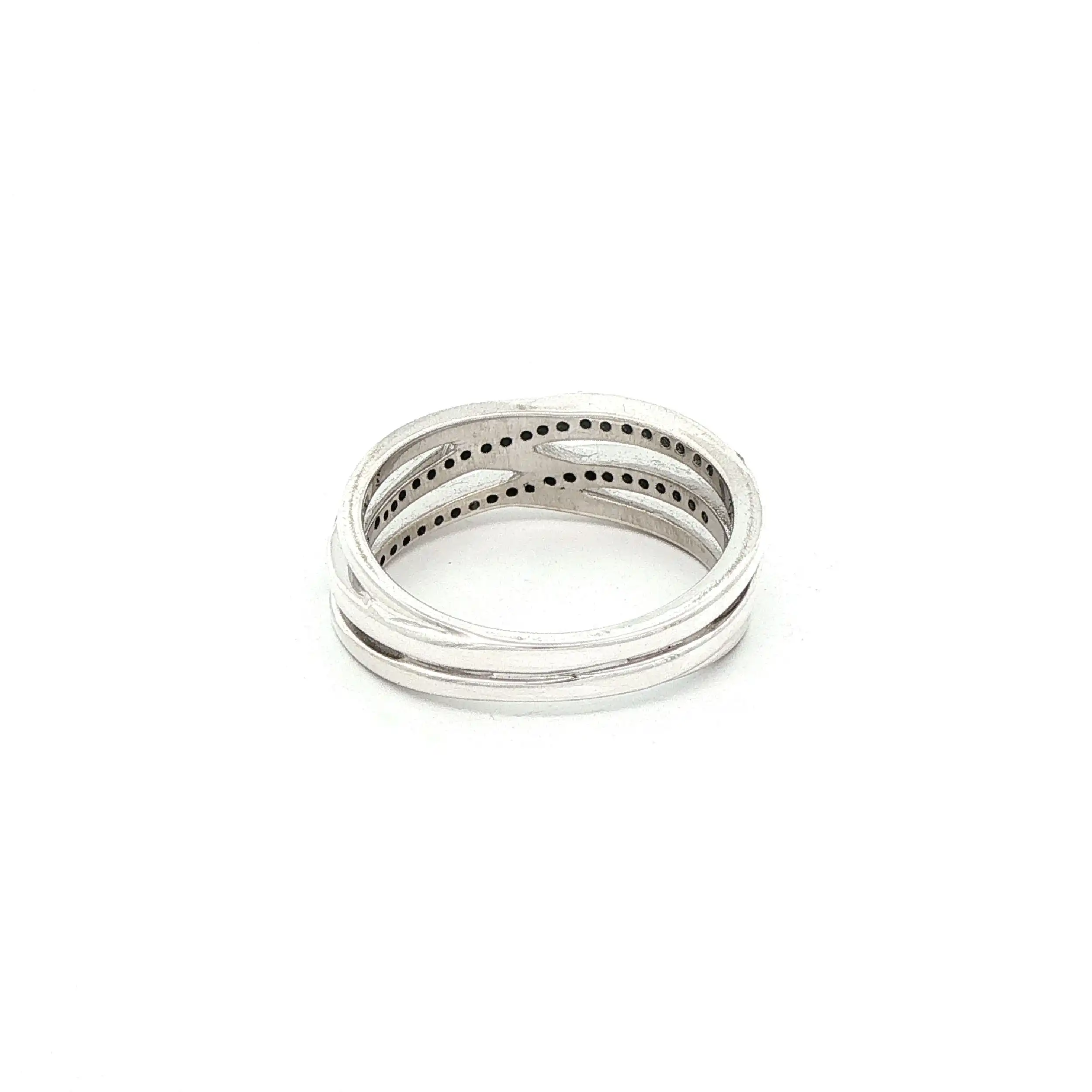 Ring Silber mit Zirkonia Sternvoll