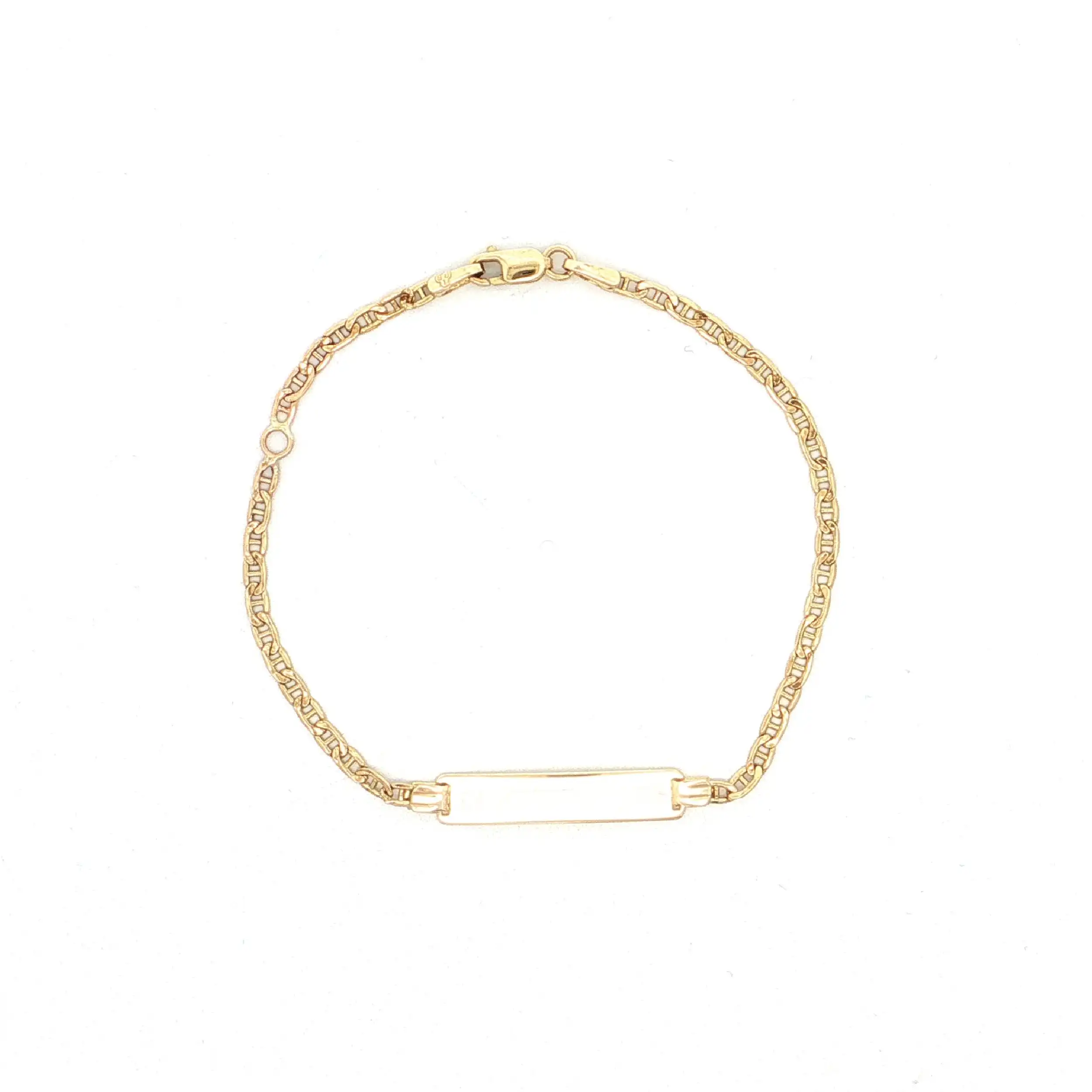 Identarmband Gelbgold