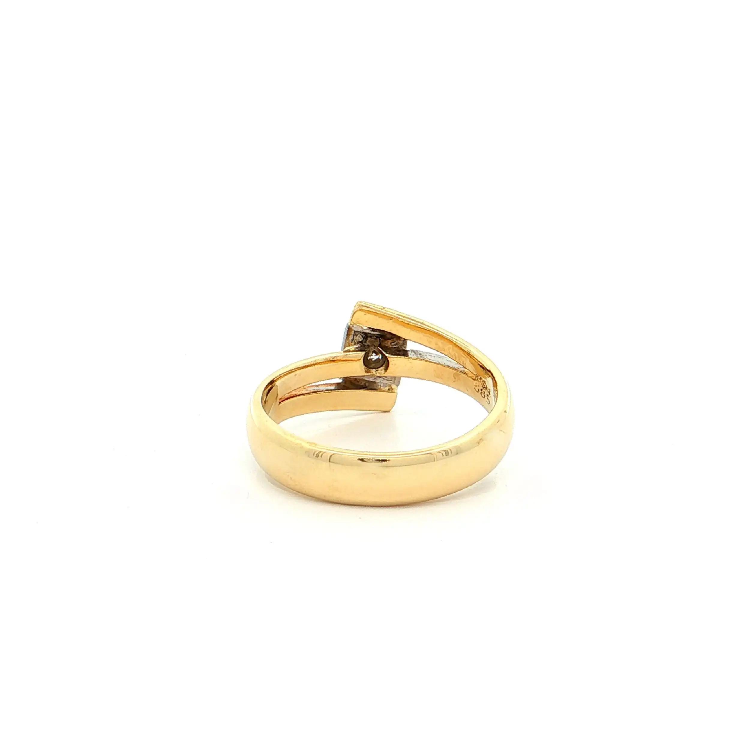 Ring Bicolor mit Brillant "Niessing" Ring Bicolor mit Brillant "Niessing"