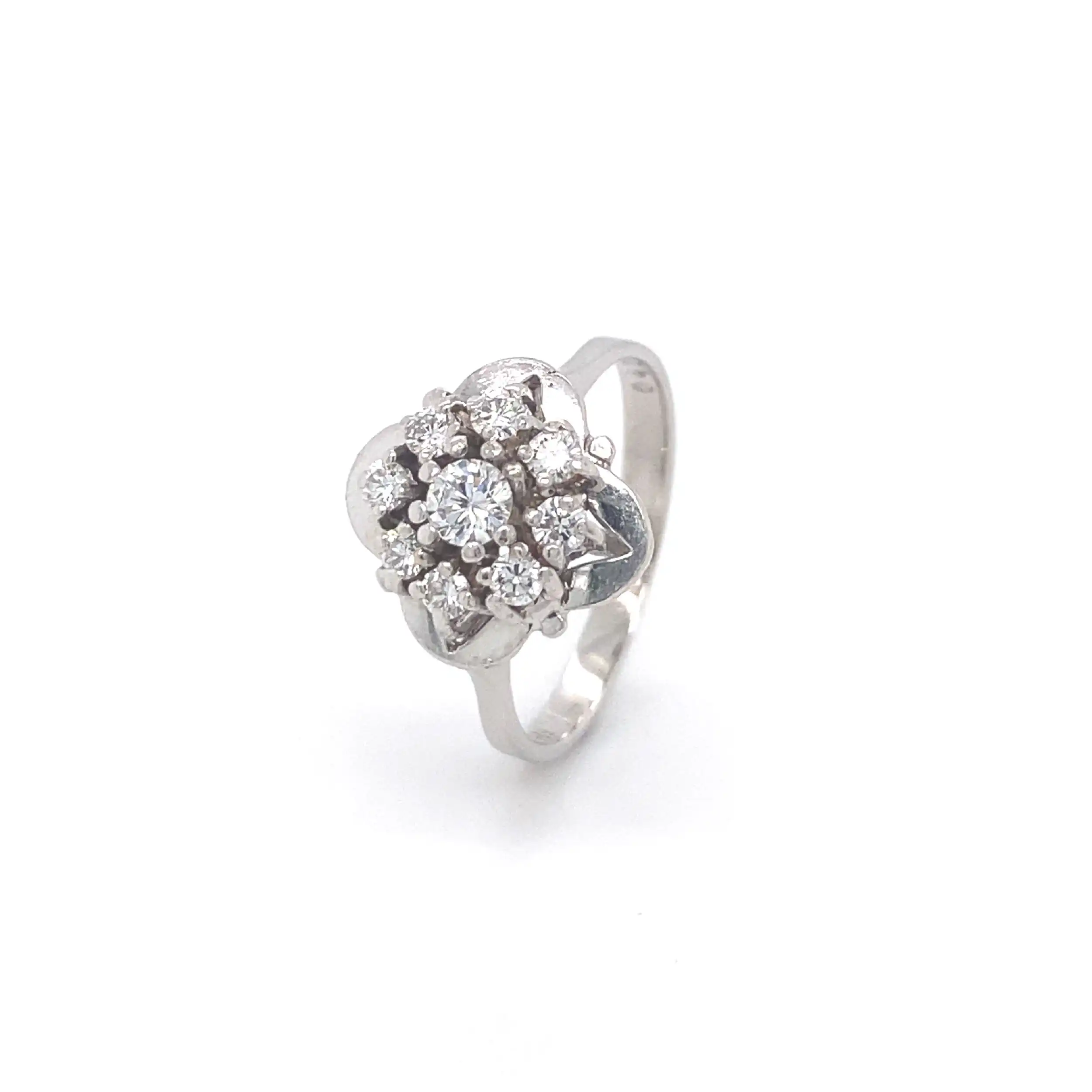 Ring Weißgold mit Brillanten