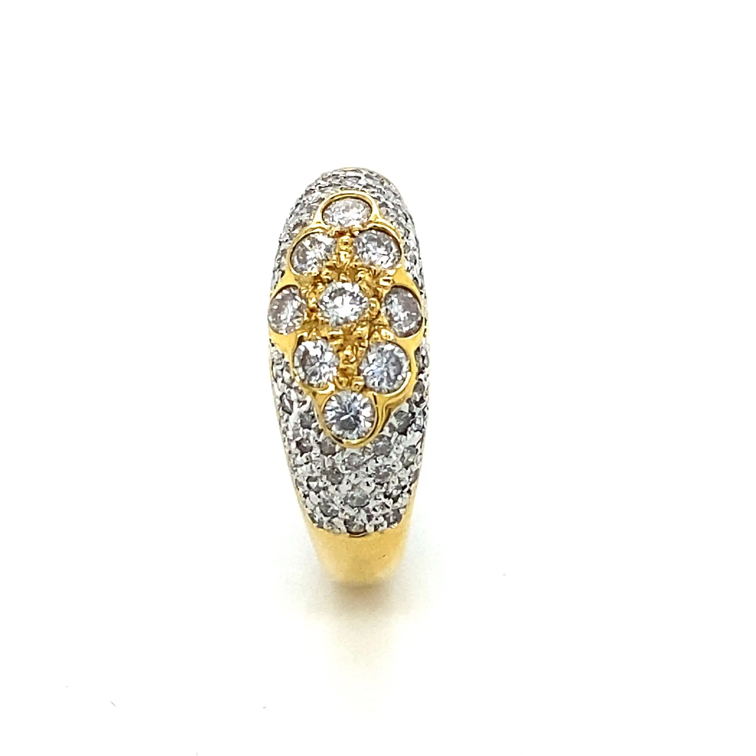 Ring Gelbgold mit Brillanten Ring Gelbgold mit Brillanten