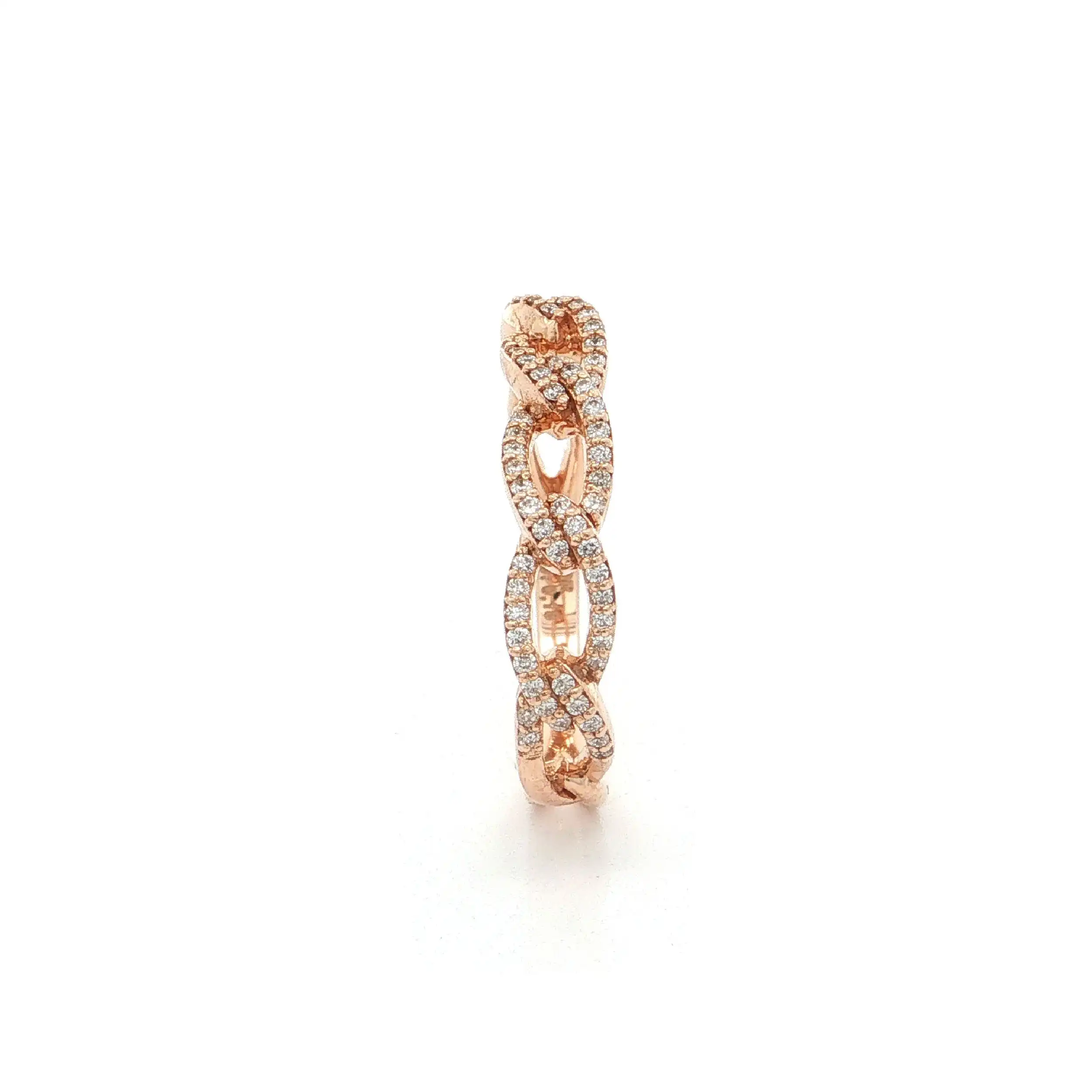 Ring Roségold mit Brillanten Ring Roségold mit Brillanten