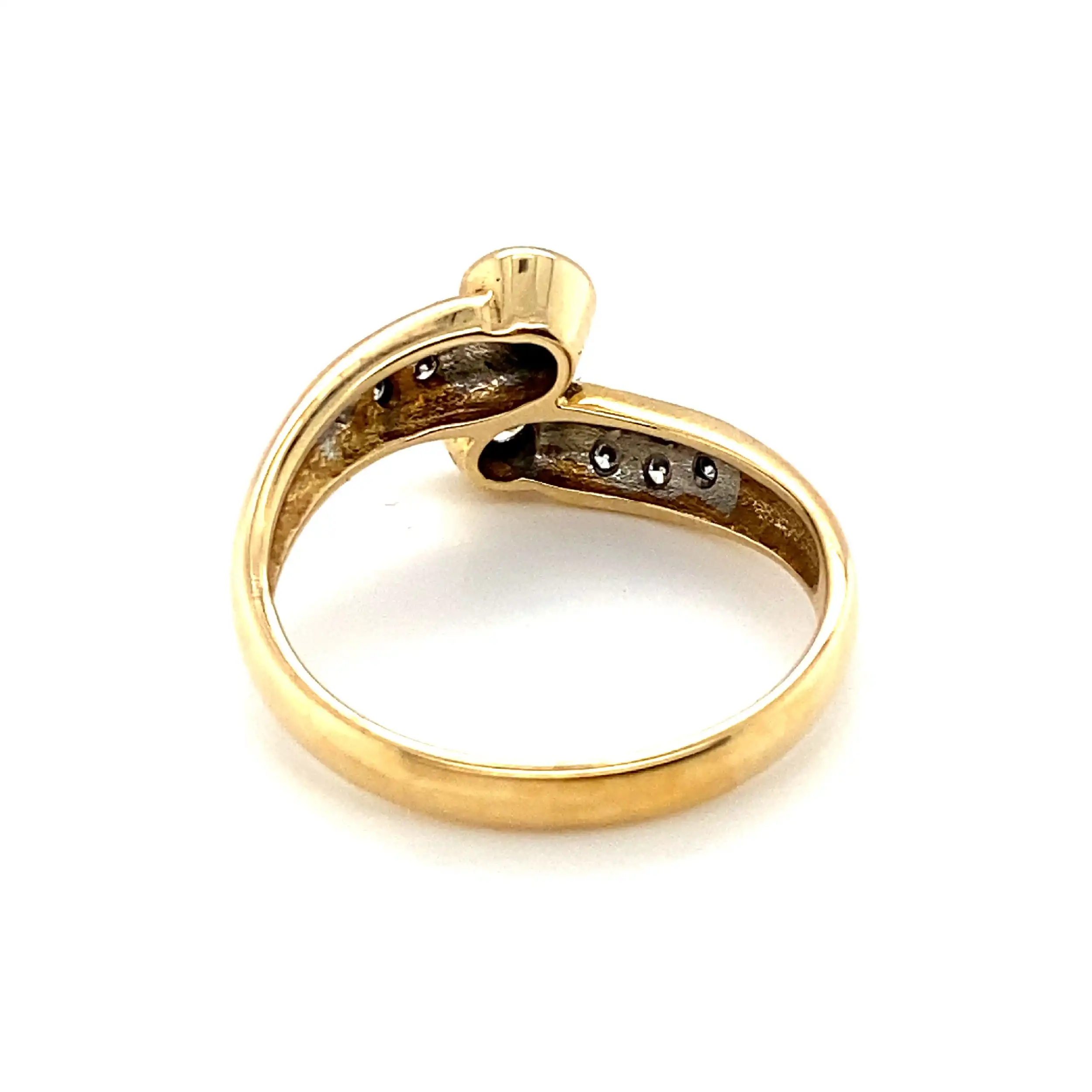 Ring Gelbgold mit Brillanten Ring Gelbgold mit Brillanten