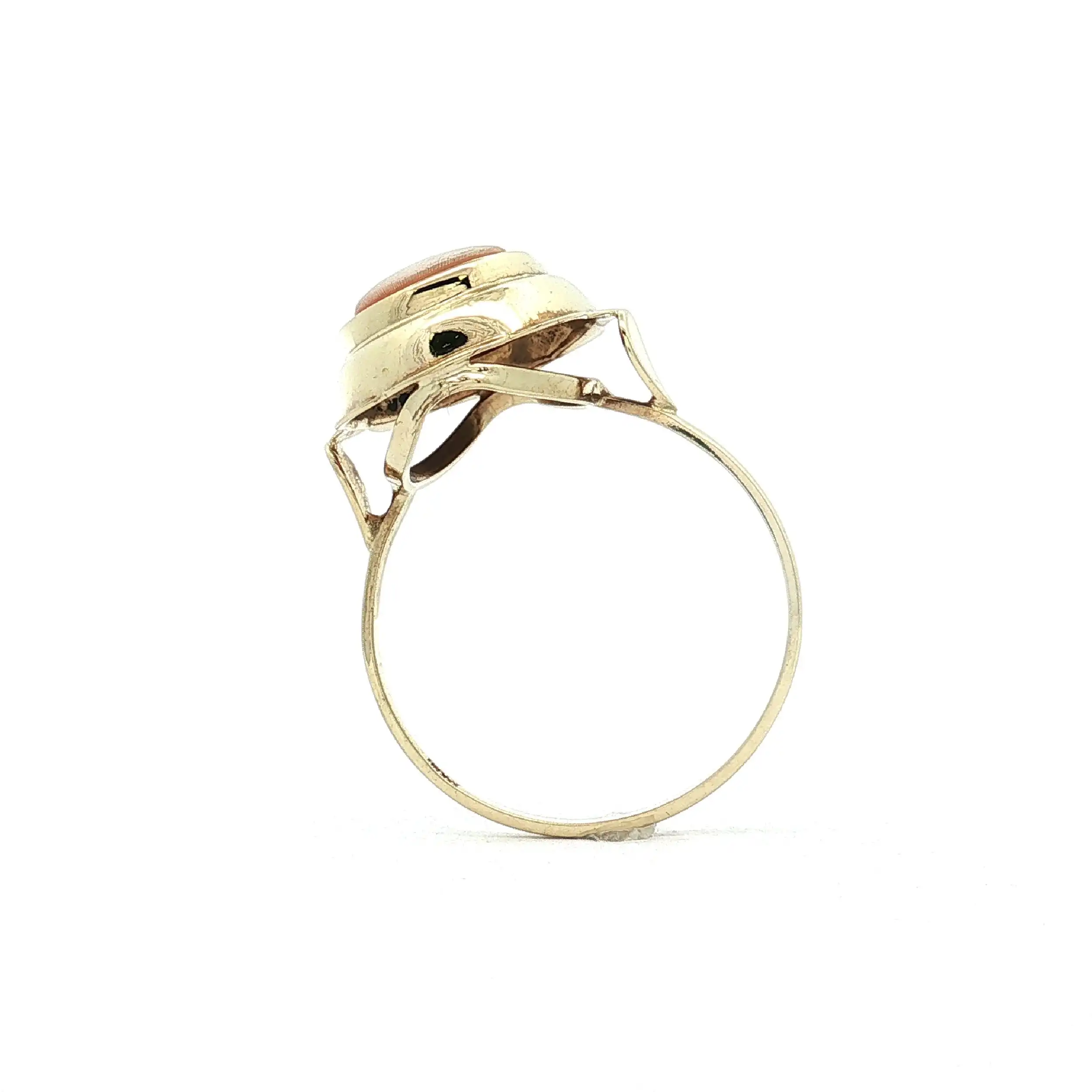 Ring Gelbgold mit Gemme