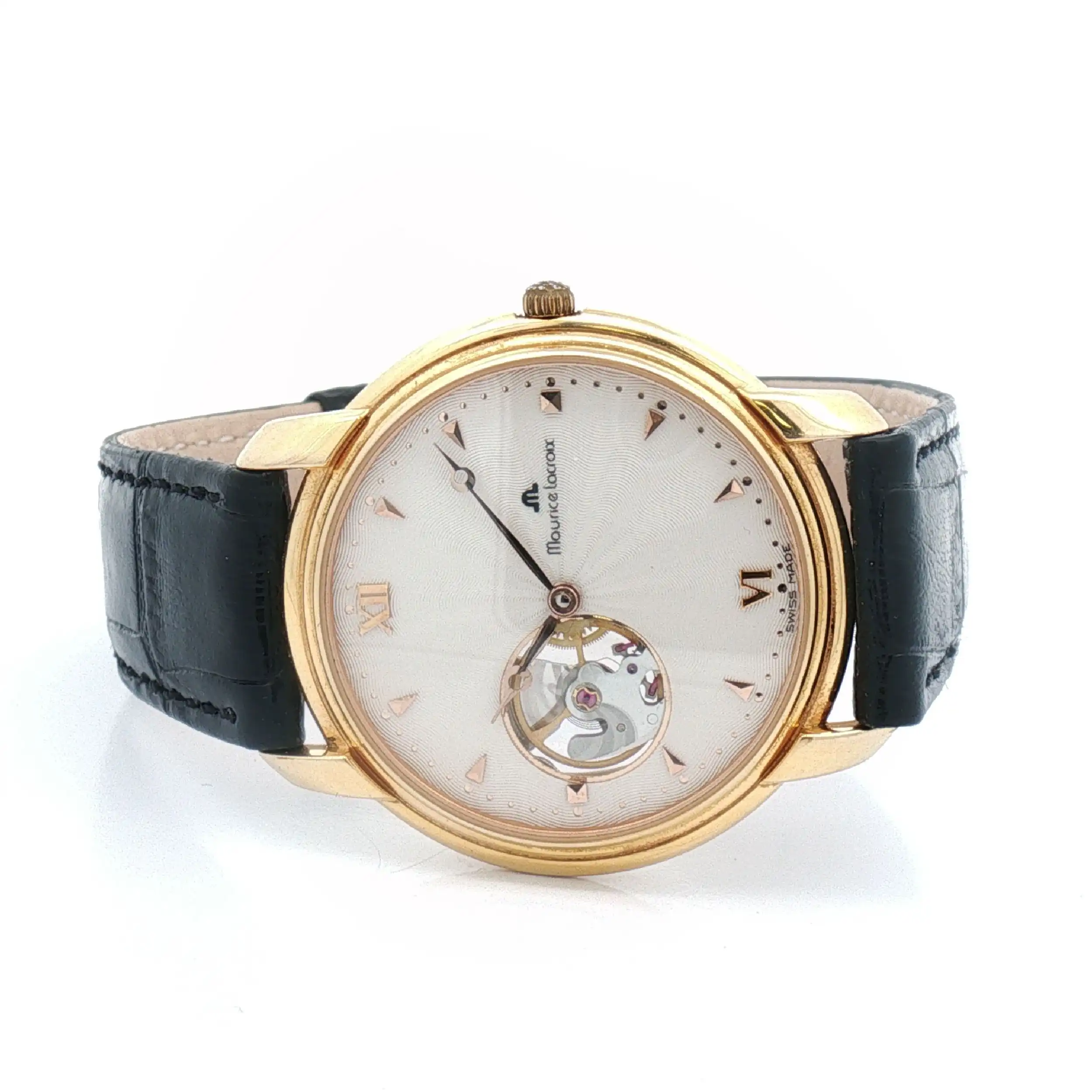 Herrenuhr Maurice Lacroix Peseux Open Heart