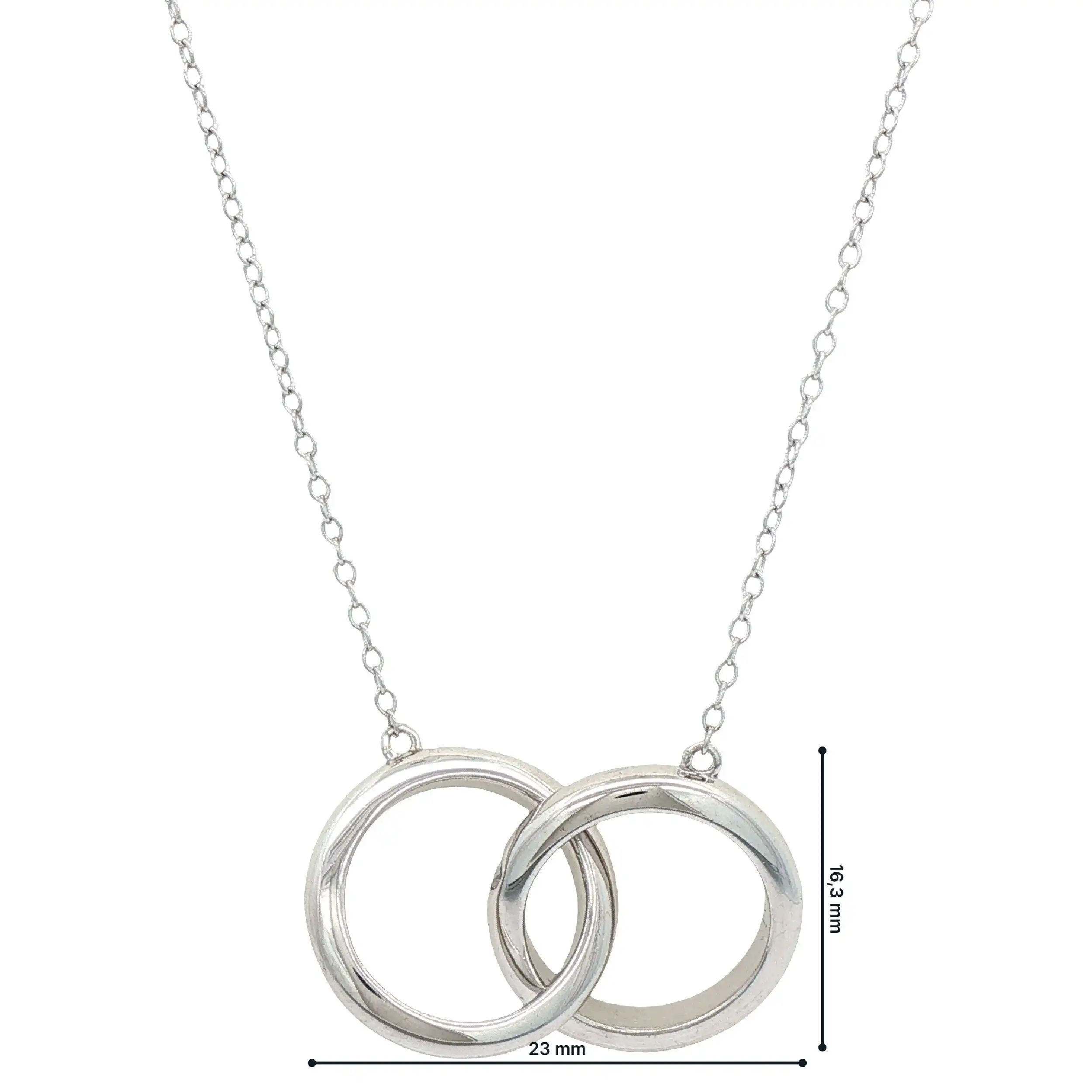 Ankercollier Silber "Kreise" Ankercollier Silber "Kreise"
