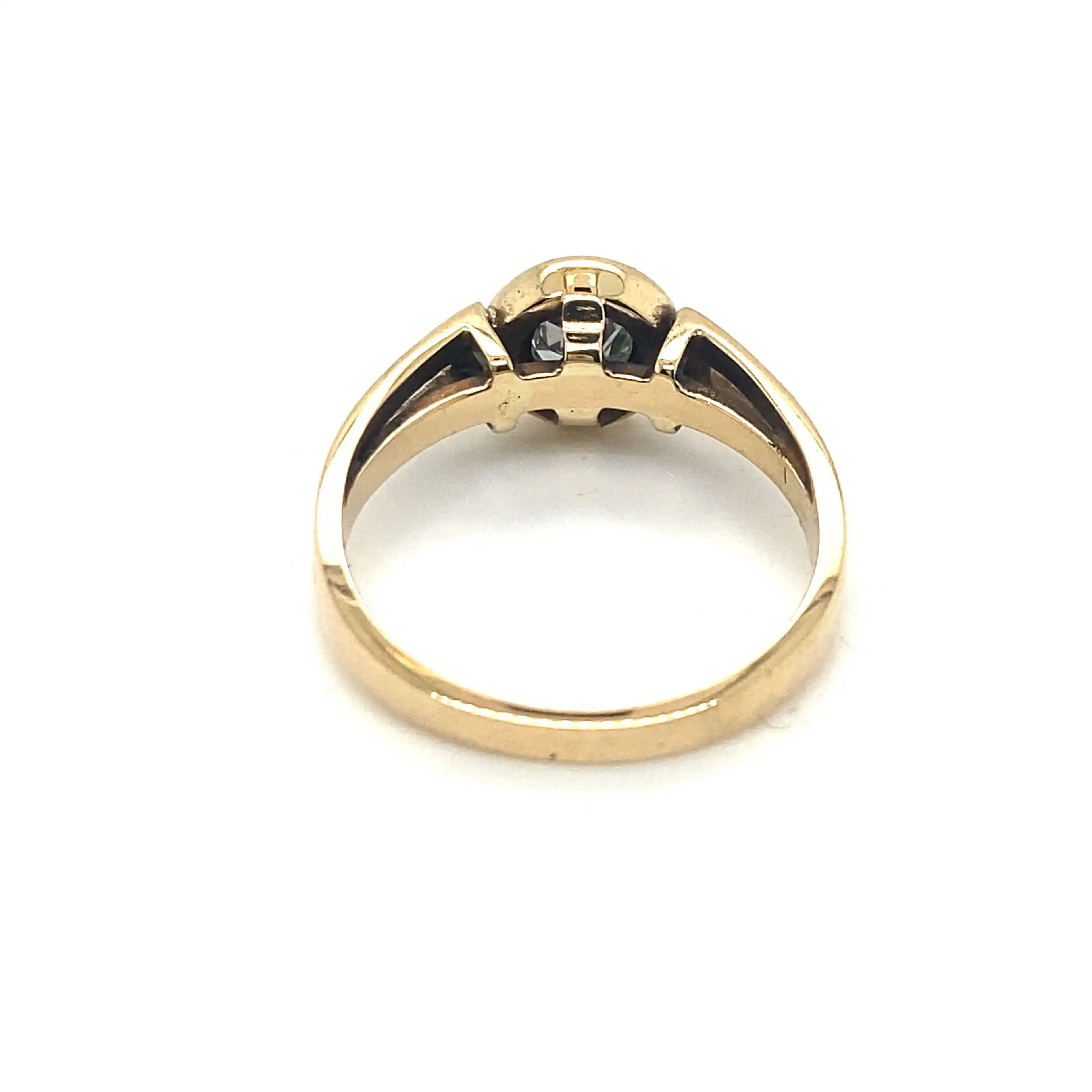 Ring Gelbgold mit Altschliffdiamant Ring Gelbgold mit Altschliffdiamant