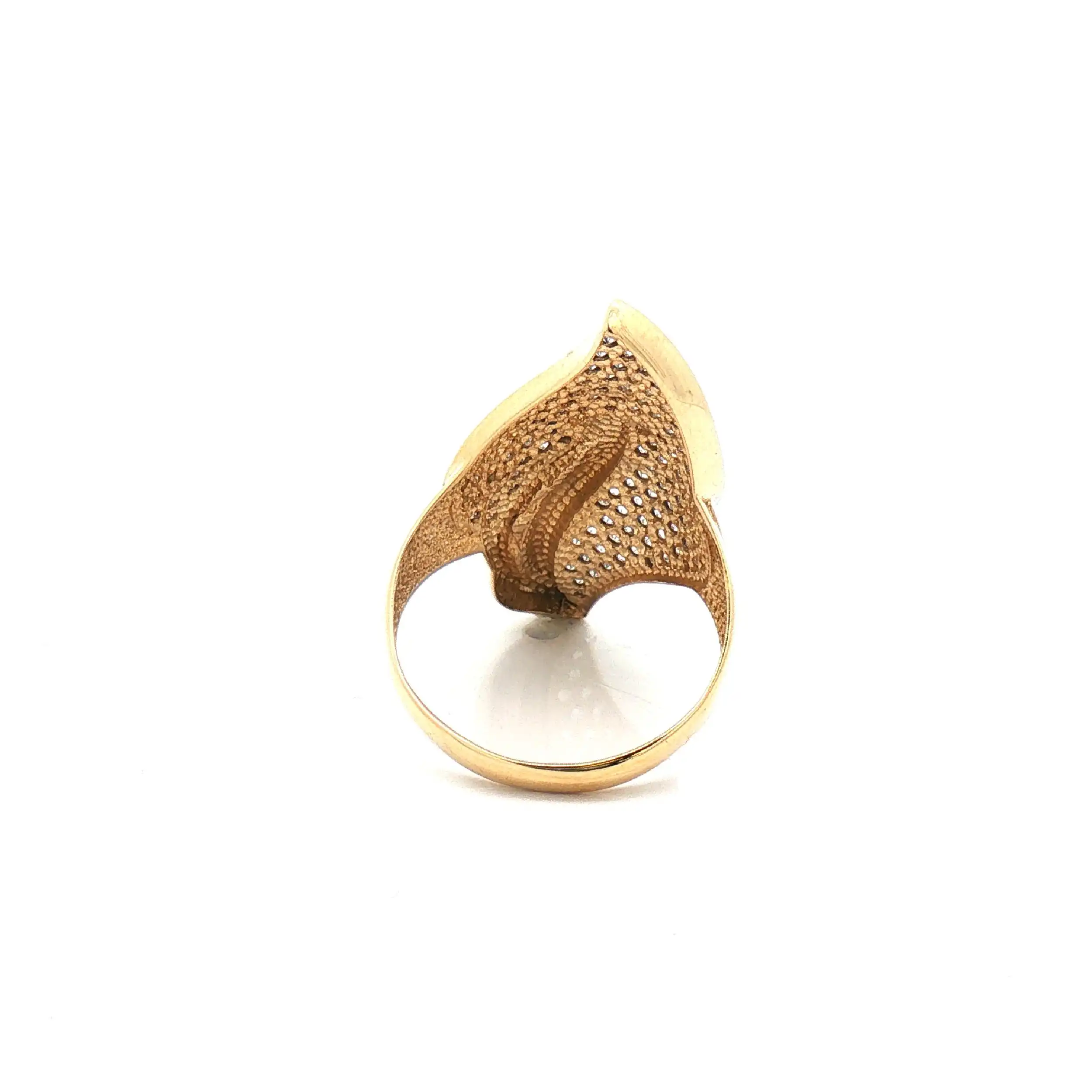 Ring Gelbgold mit Zirkonia Ring Gelbgold mit Zirkonia