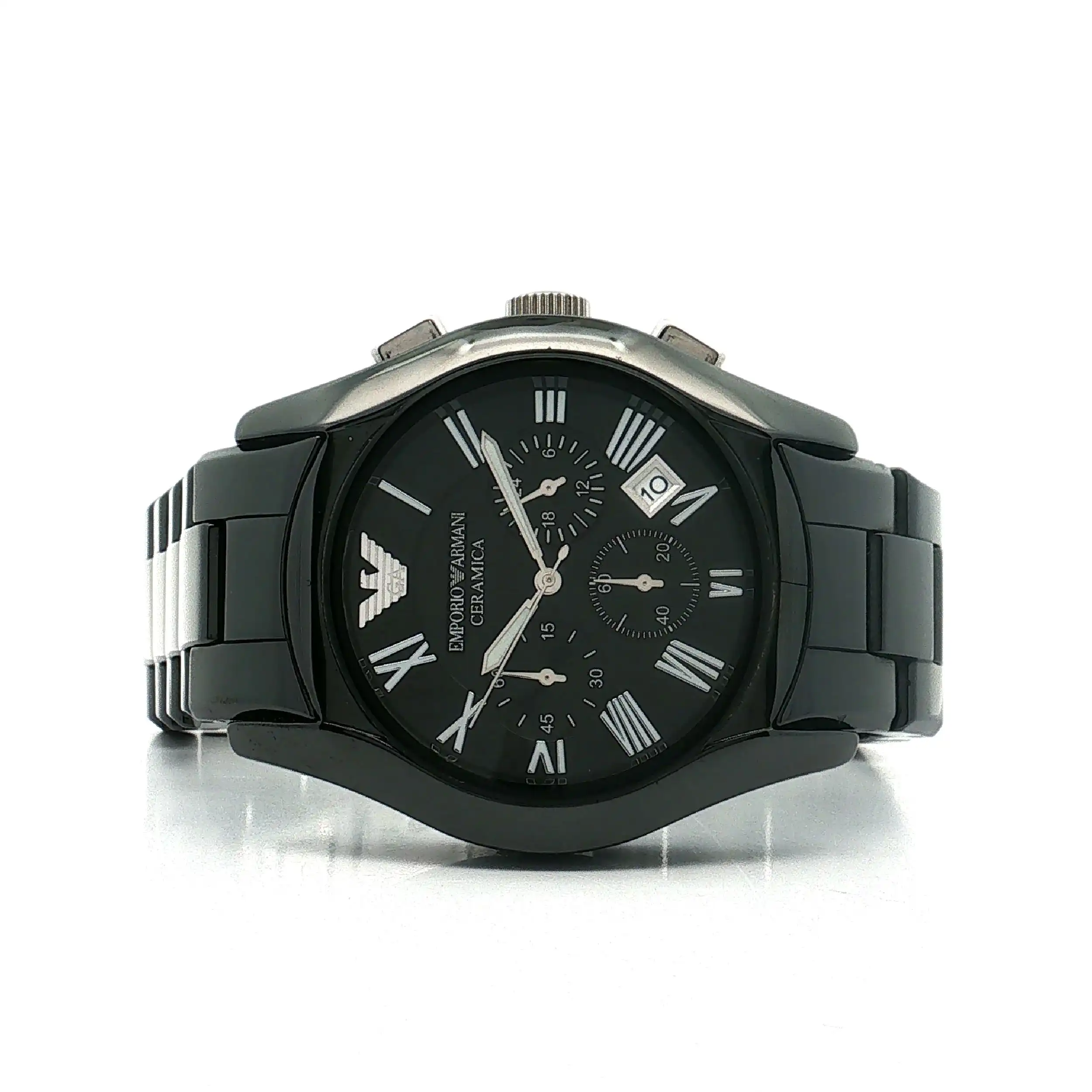 Herrenuhr Armani Ceramica mit Ersatzelementen
