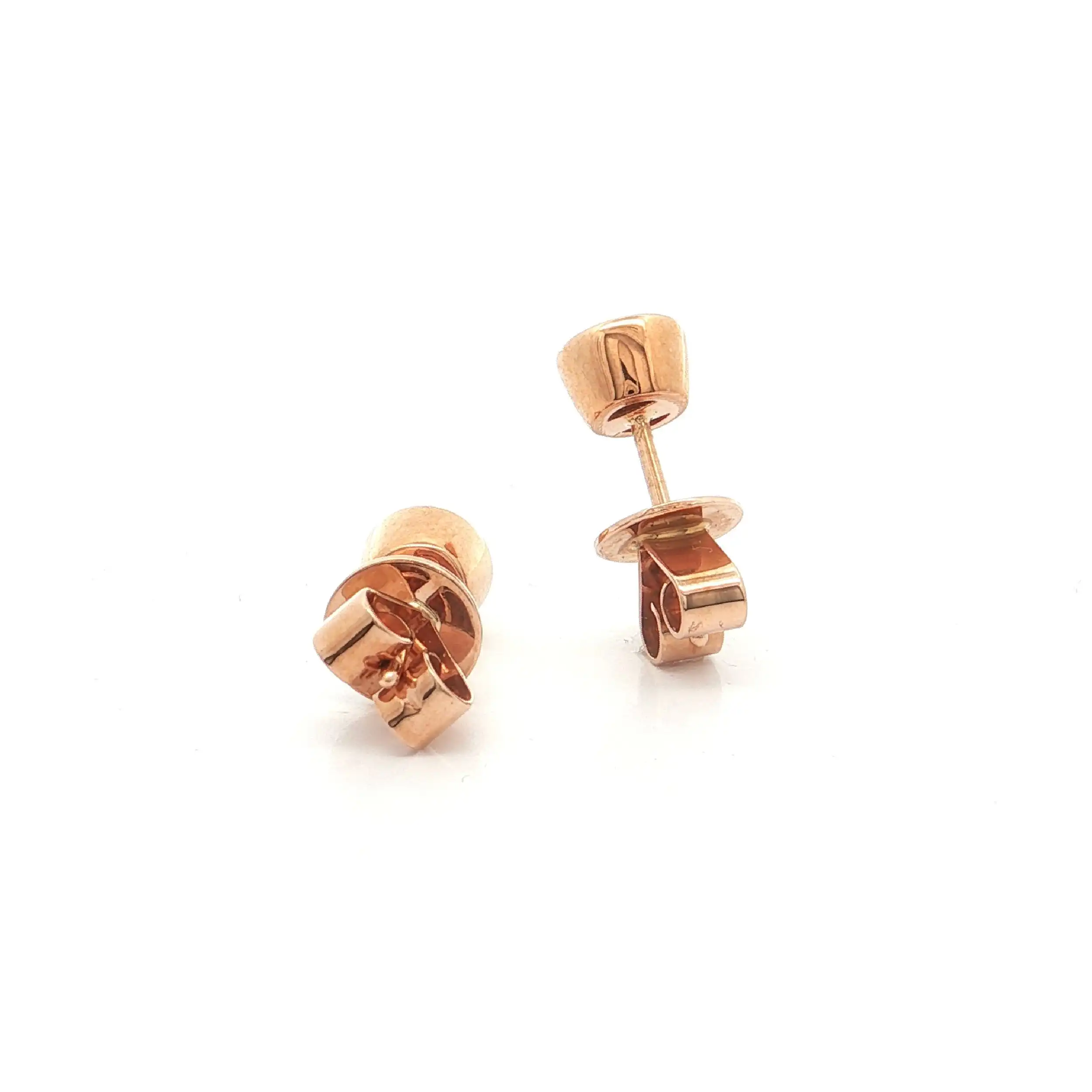 Ohrstecker Roségold mit Amethyst