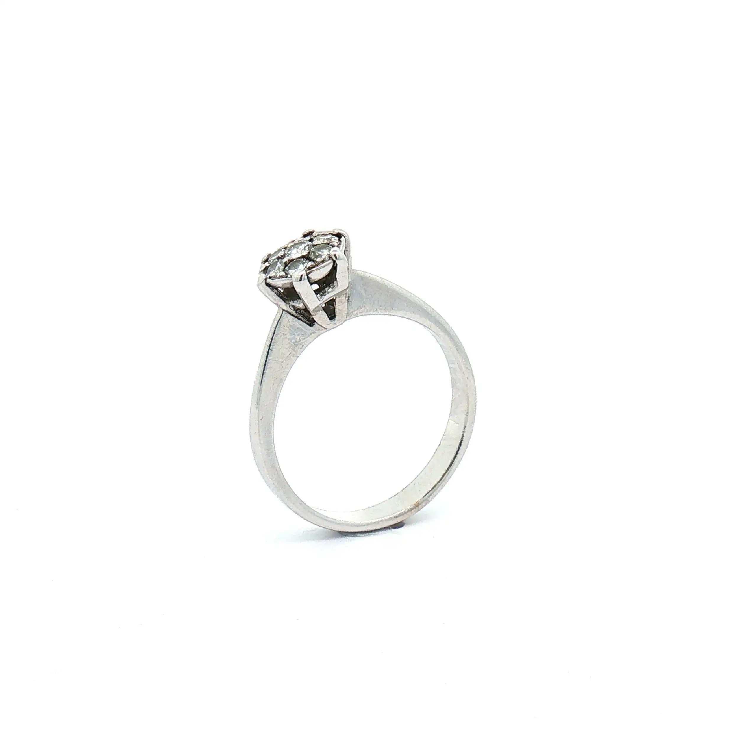 Ring Weißgold mit Brillanten