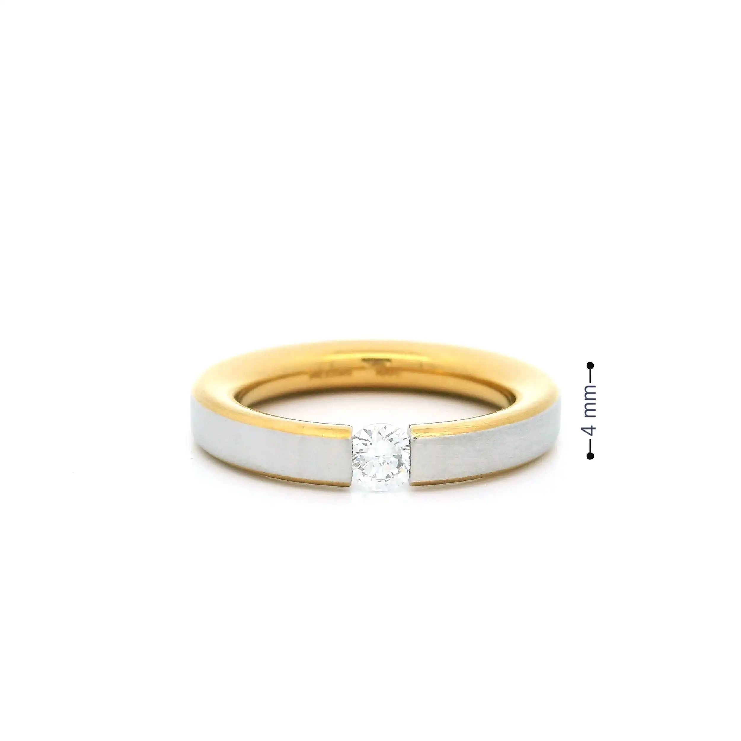 Ring Bicolor mit Brillant Niessing Ring Bicolor mit Brillant Niessing