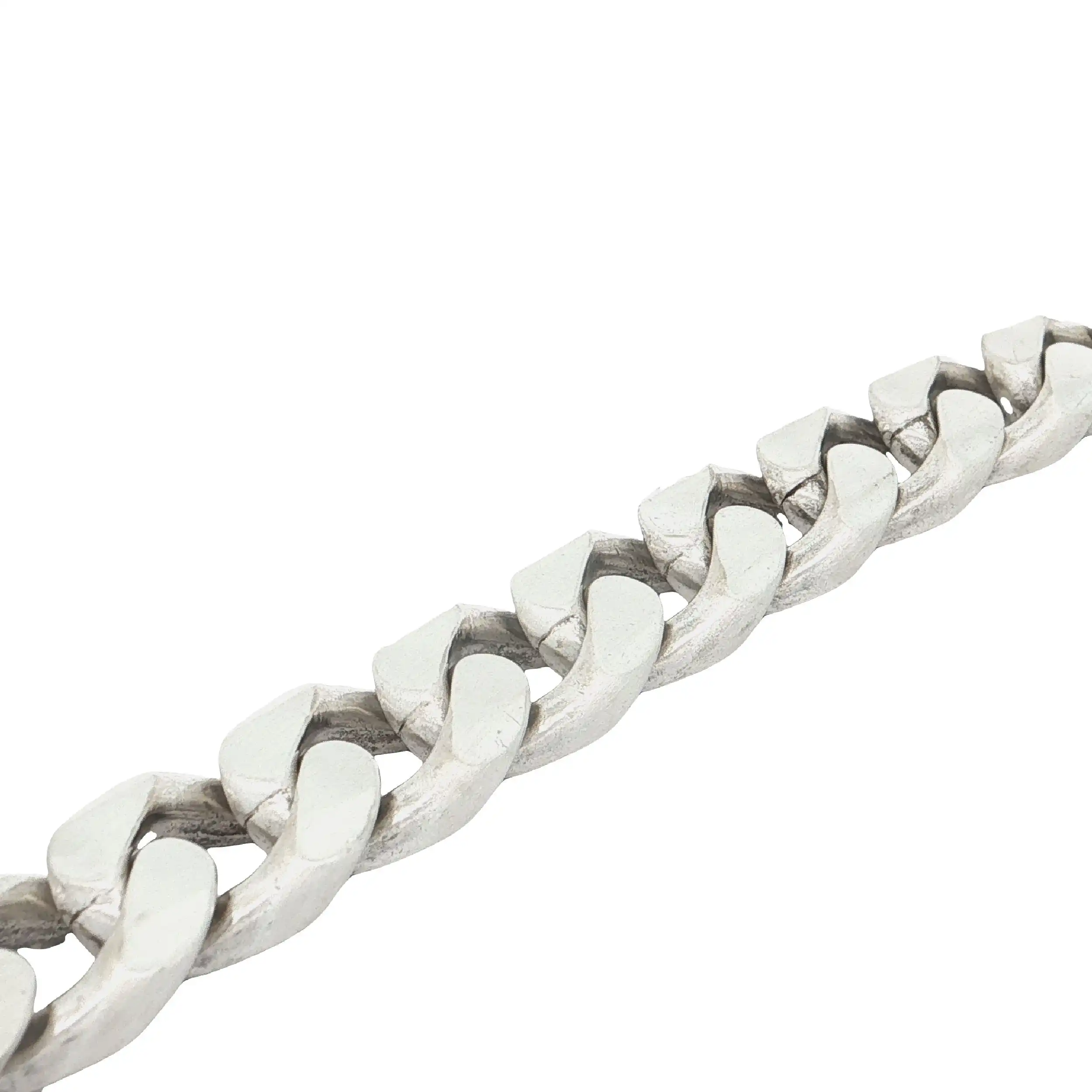 Panzerarmband Silber mattiert