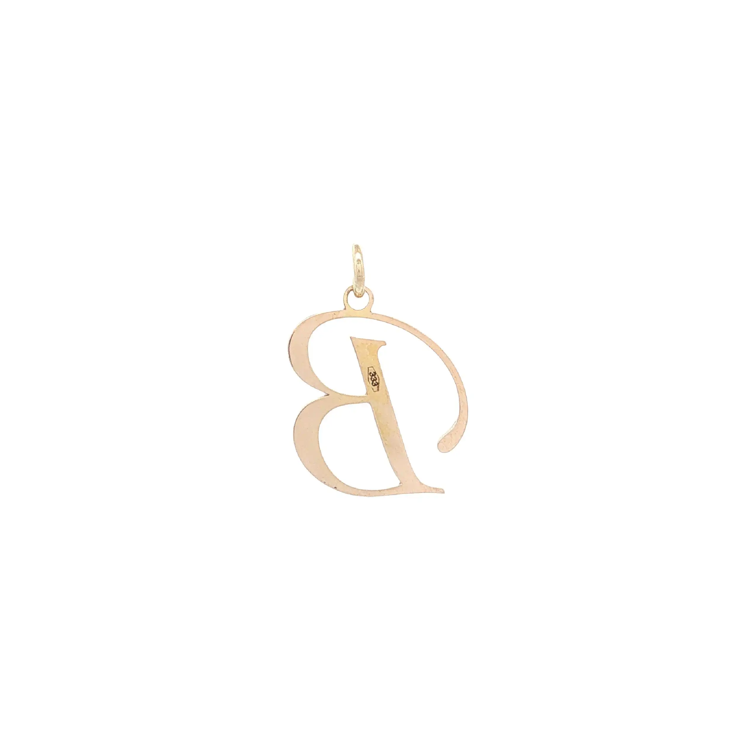 Anhänger Gelbgold "B" Anhänger Gelbgold "B"