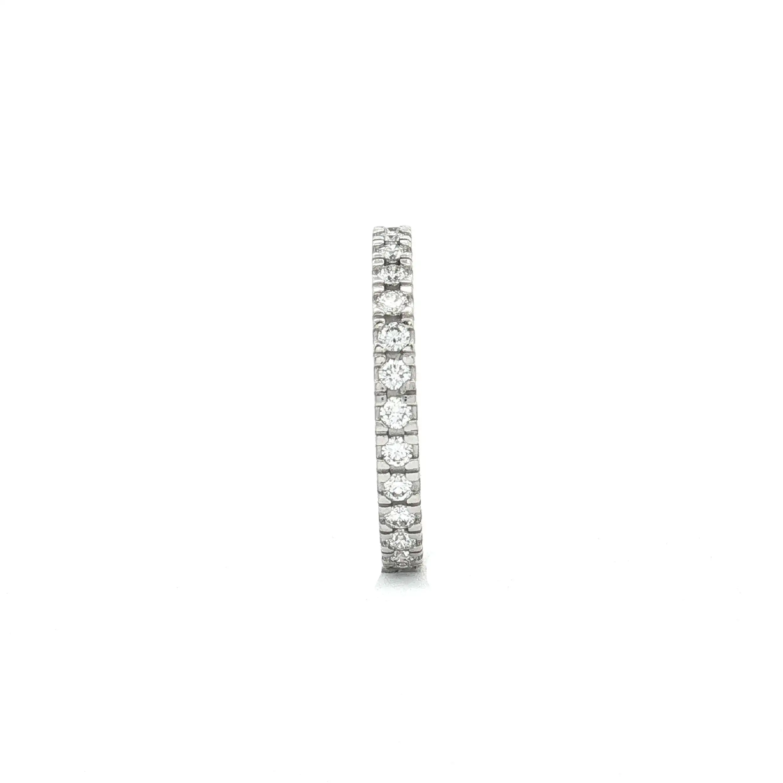 Memoryring Weißgold Moncara mit Brillanten