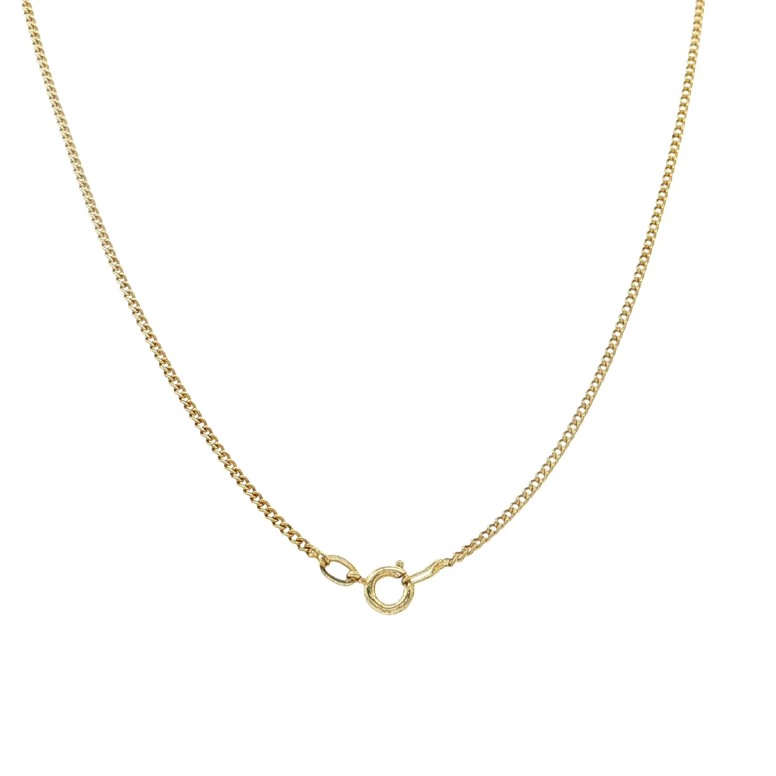 Ankerkette Gelbgold