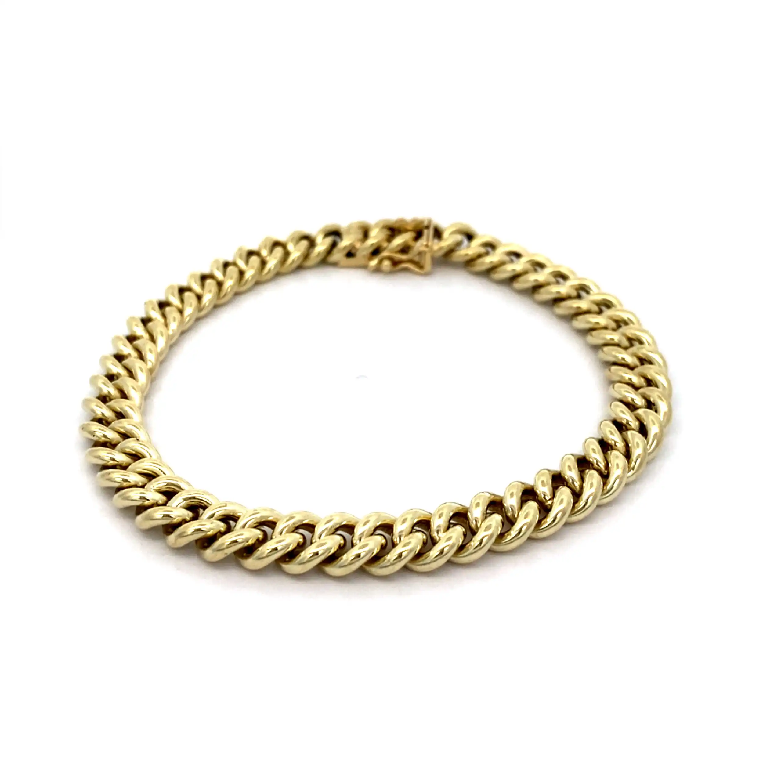 Panzerarmband Gelbgold