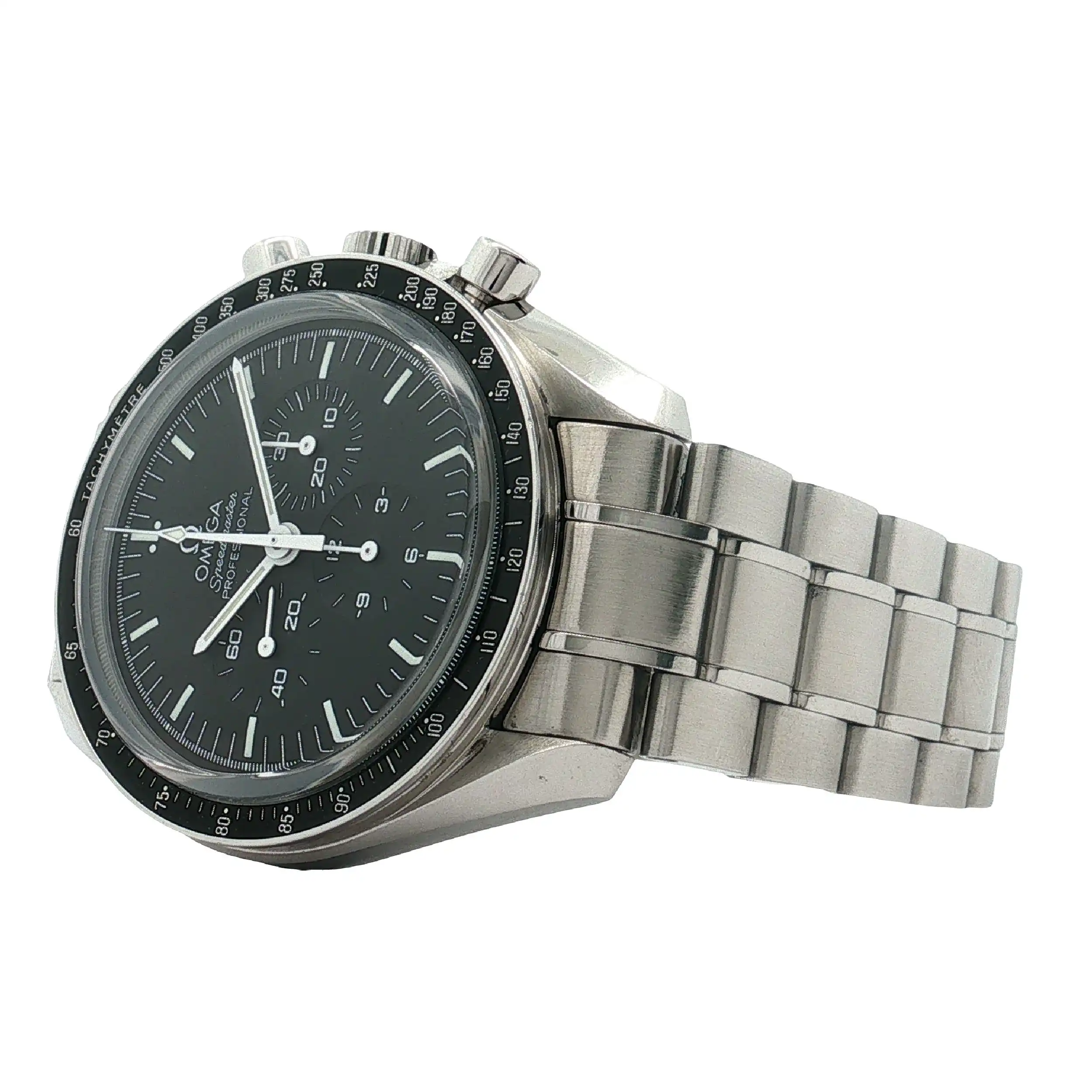 Herrenuhr Omega Speedmaster Professional mit Box und Papieren