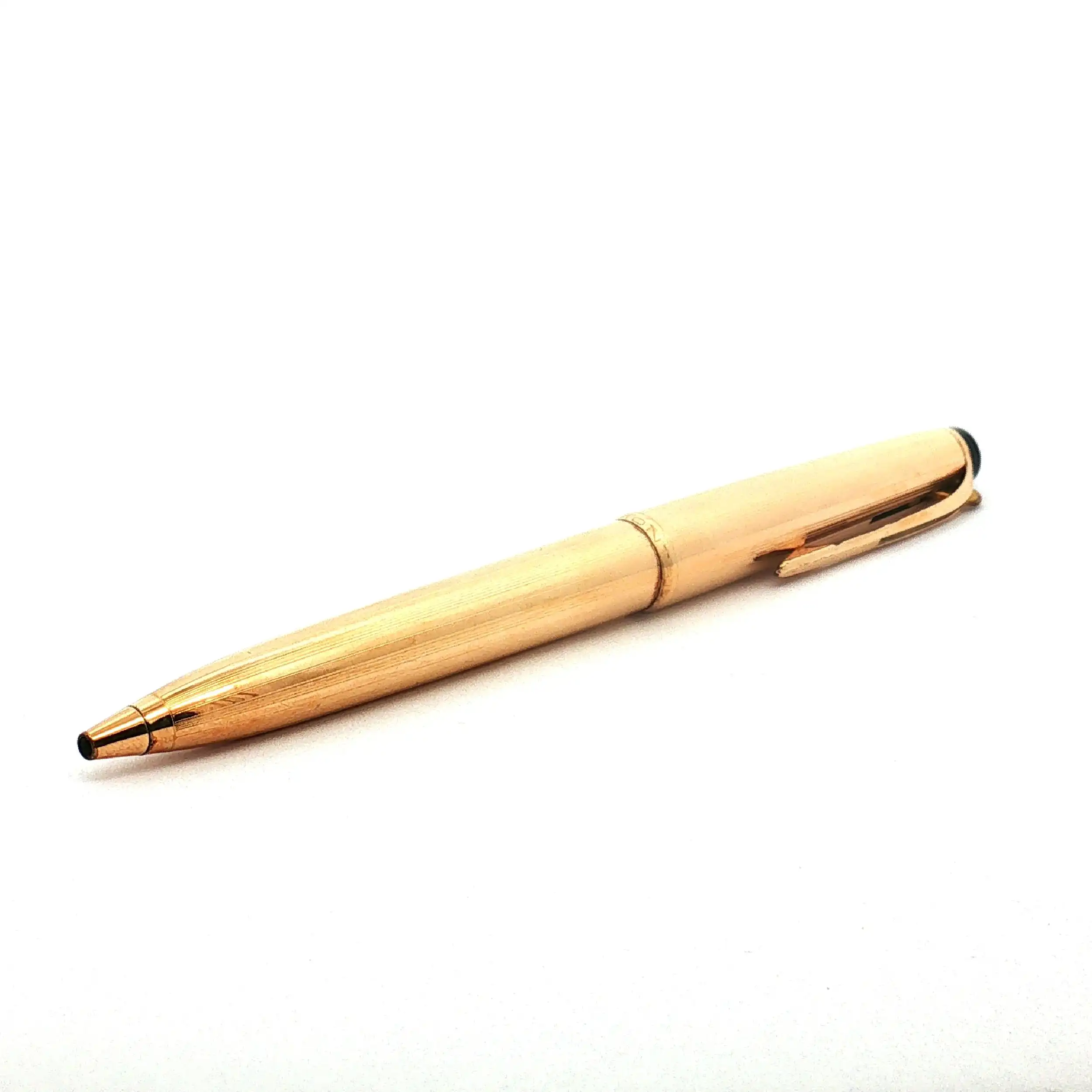 Montblanc Meisterstück No88 Clipmechanik Kugelschreiber Walzgold Double