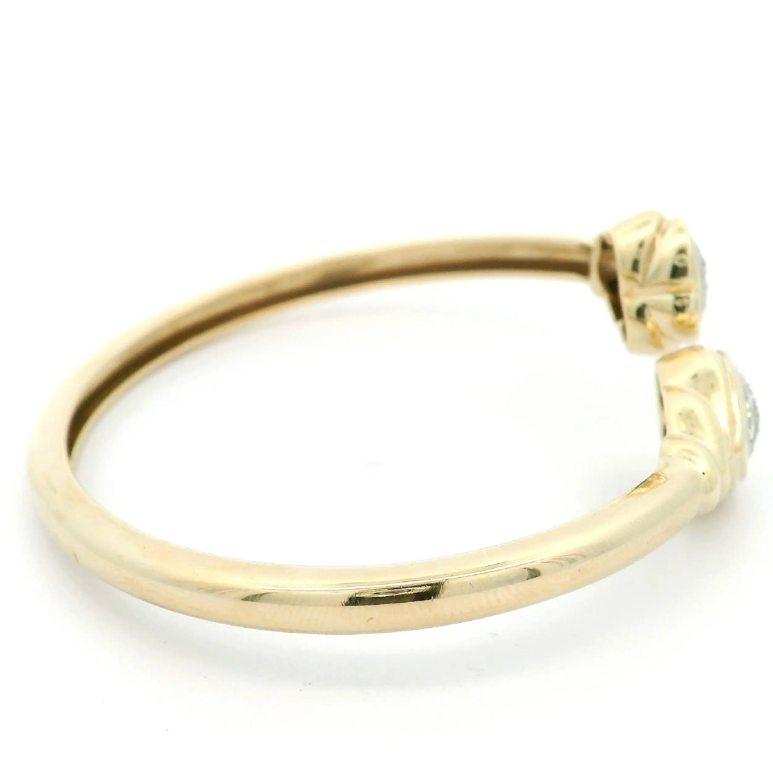 Armreif Bicolor mit Brillanten