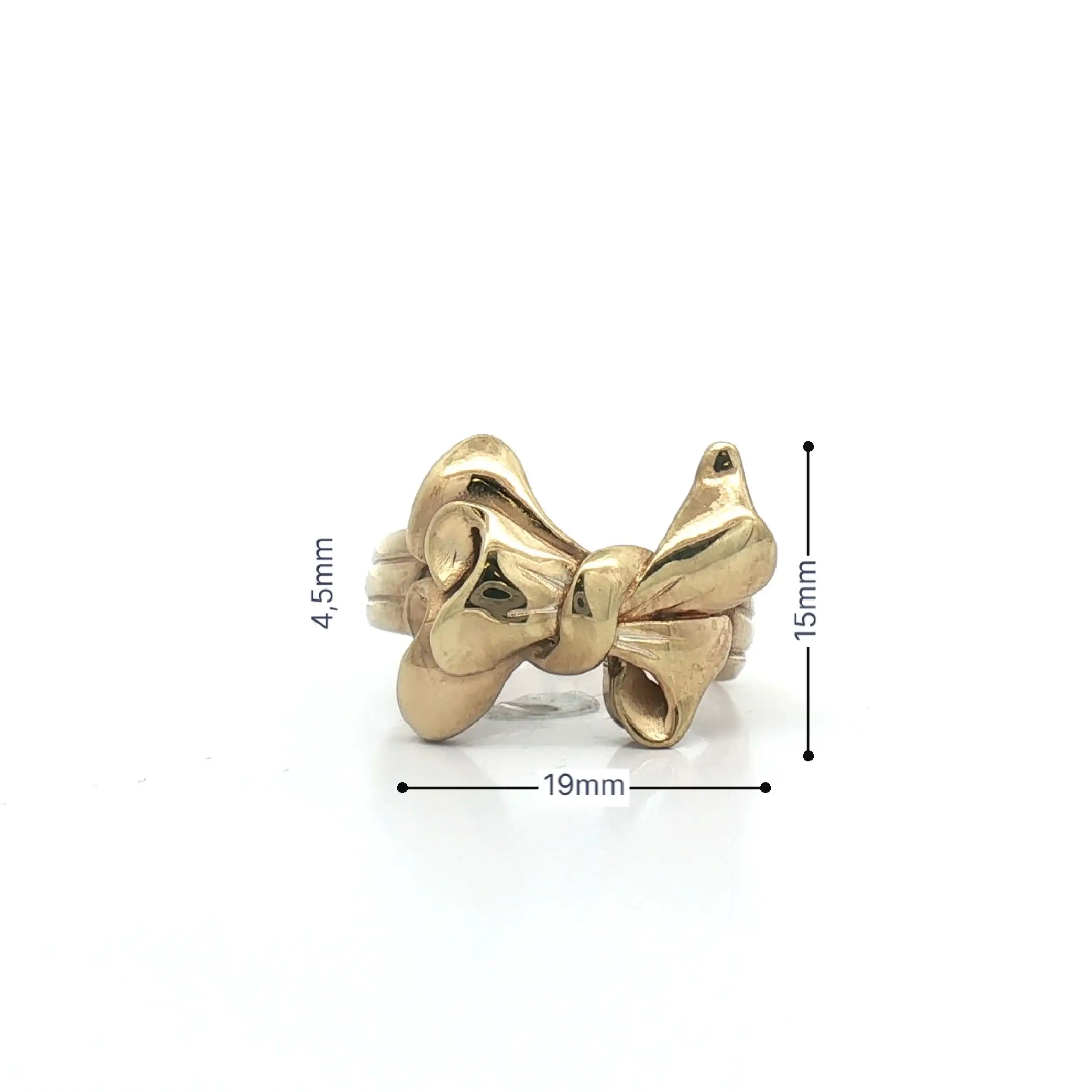 Ring Gelbgold mit Schleife Ring Gelbgold mit Schleife
