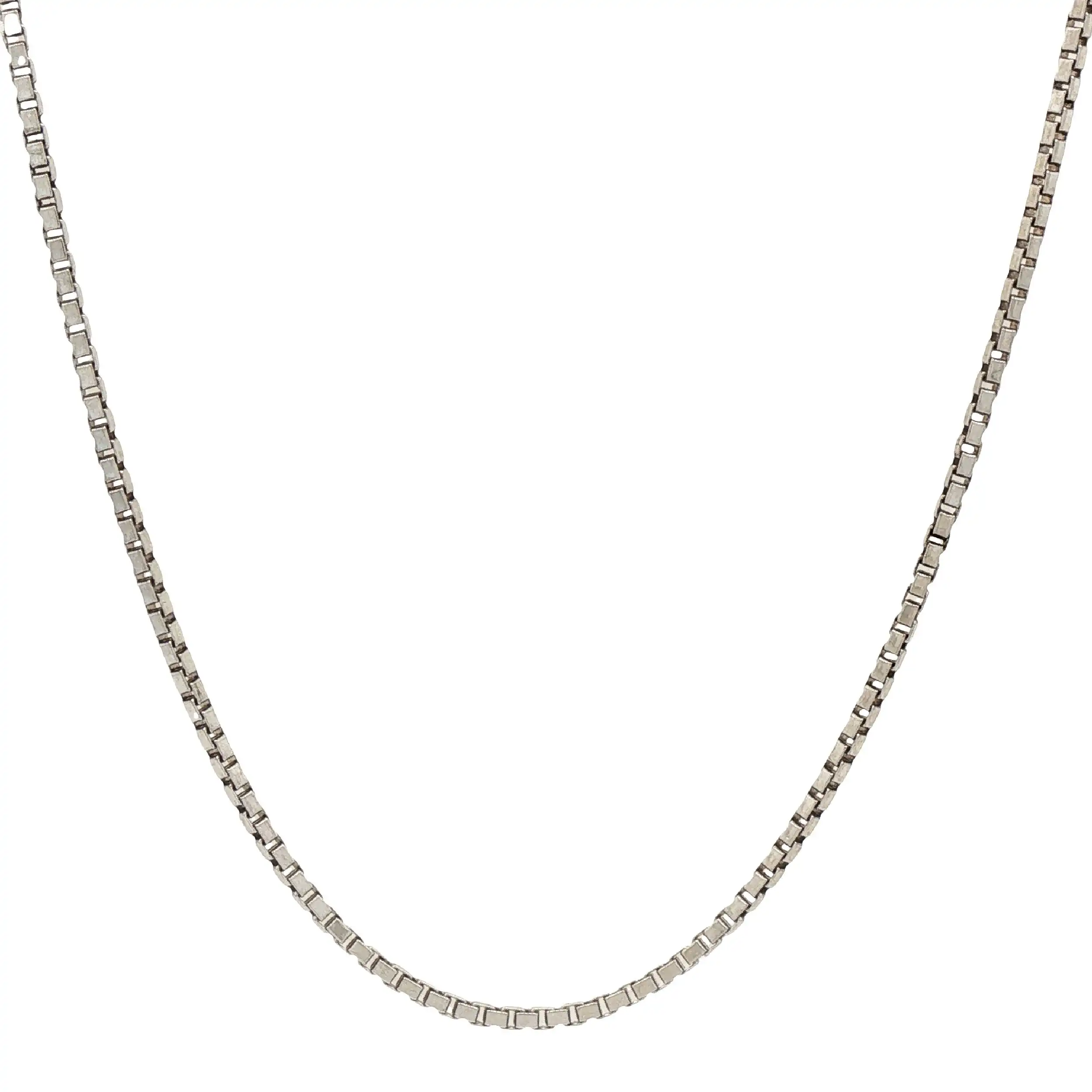 Venezianerkette Weißgold