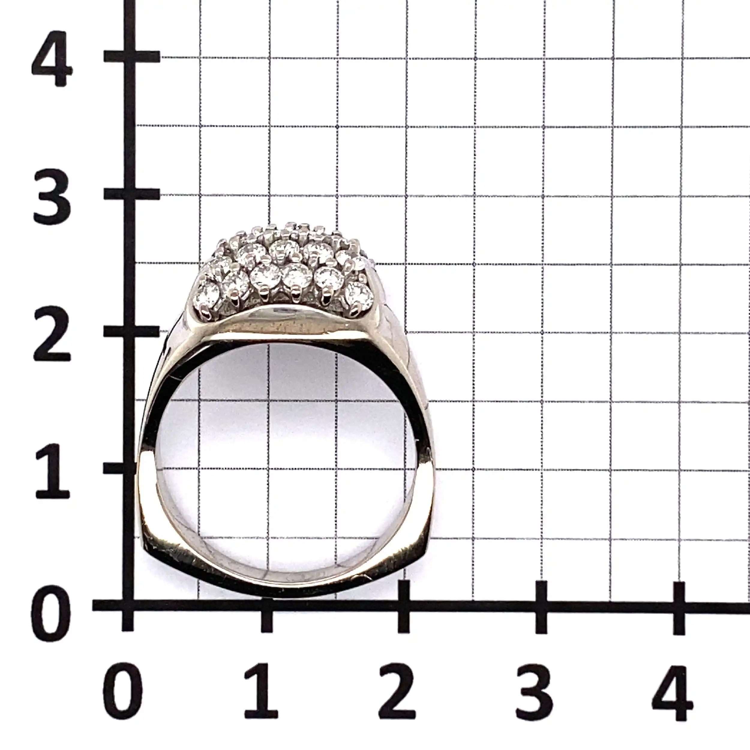 Ring Weißgold mit Brillanten Ring Weißgold mit Brillanten