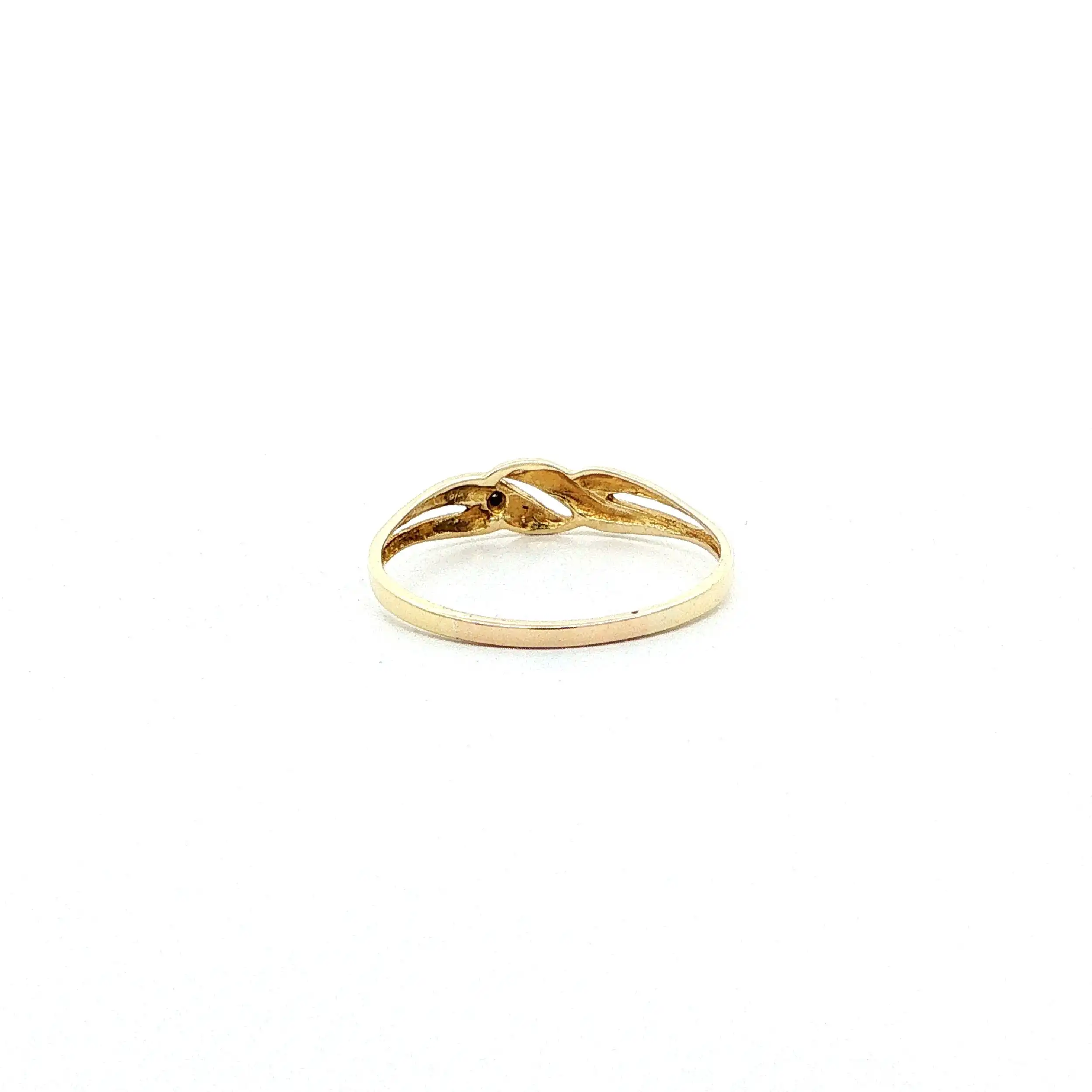 Ring Gelbgold mit Diamant