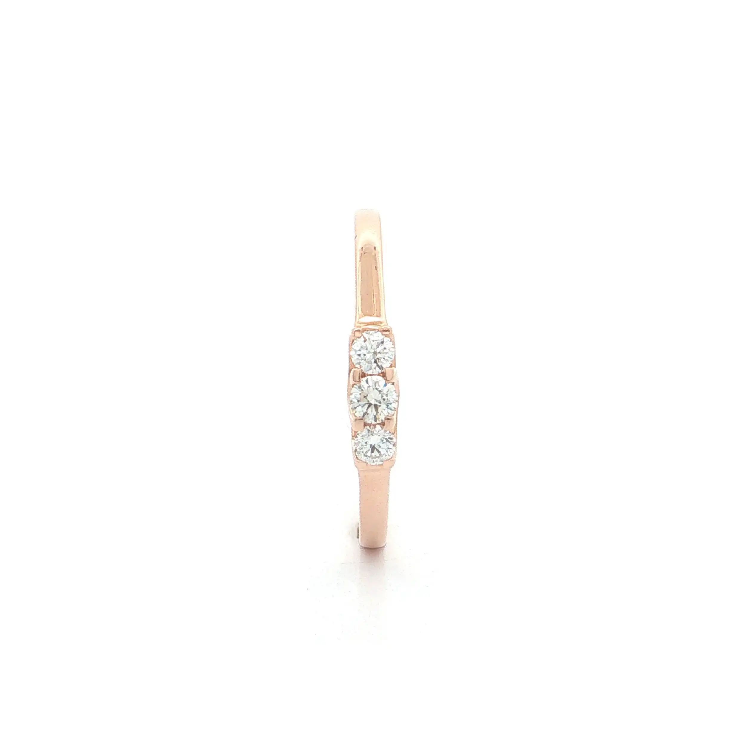 Ring Roségold mit Brillanten Ring Roségold mit Brillanten