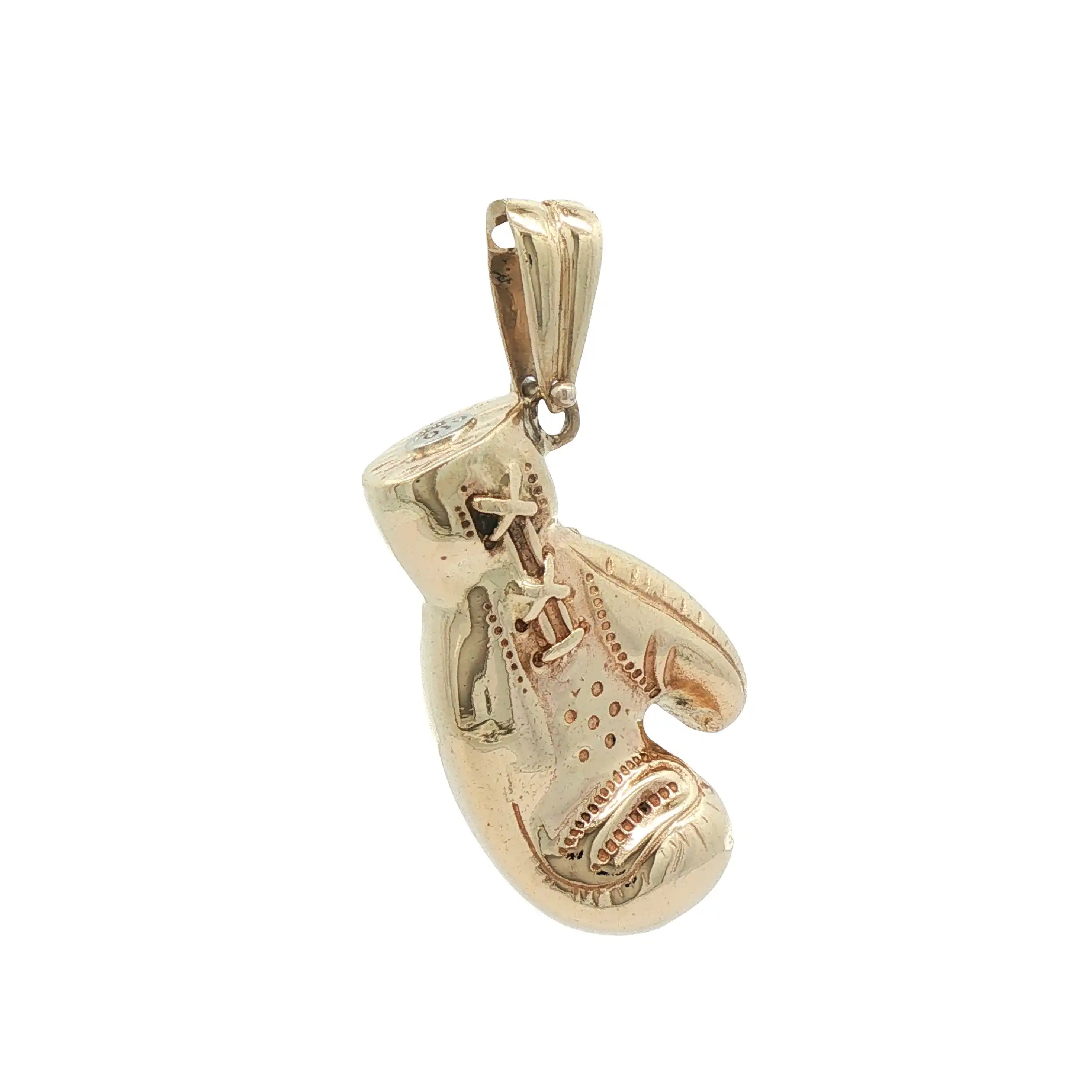Anhänger Gelbgold Boxhandschuh