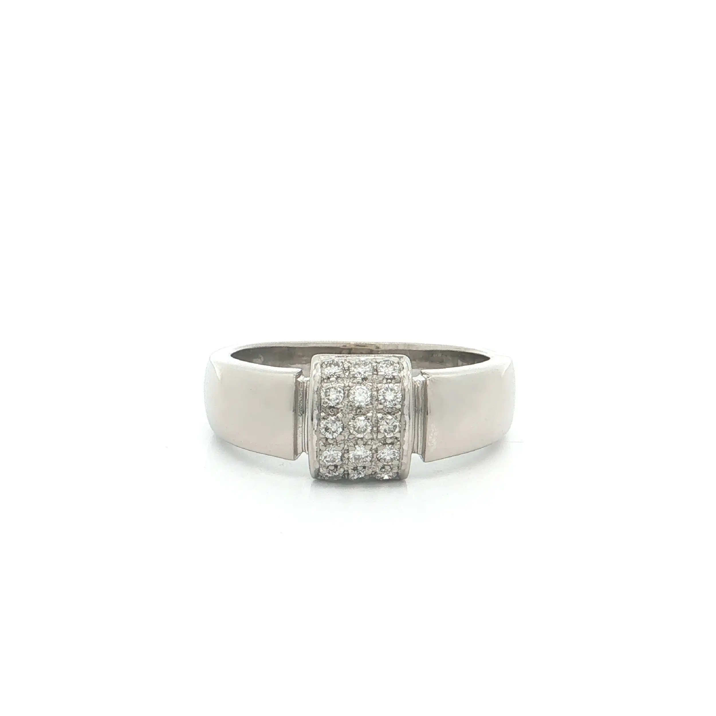 Ring Weißgold mit Brillanten