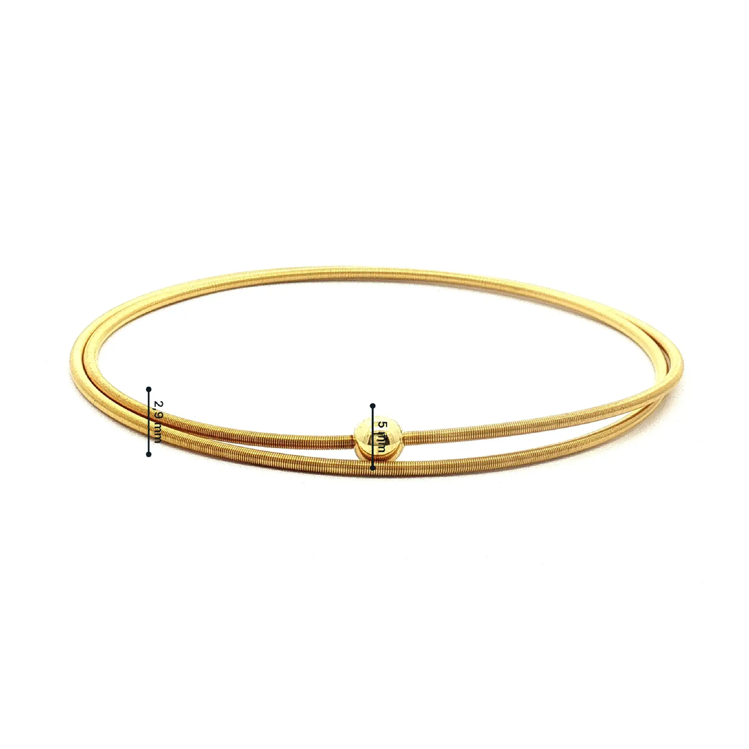 Armreif Gelbgold Niessing Colette 2-fach