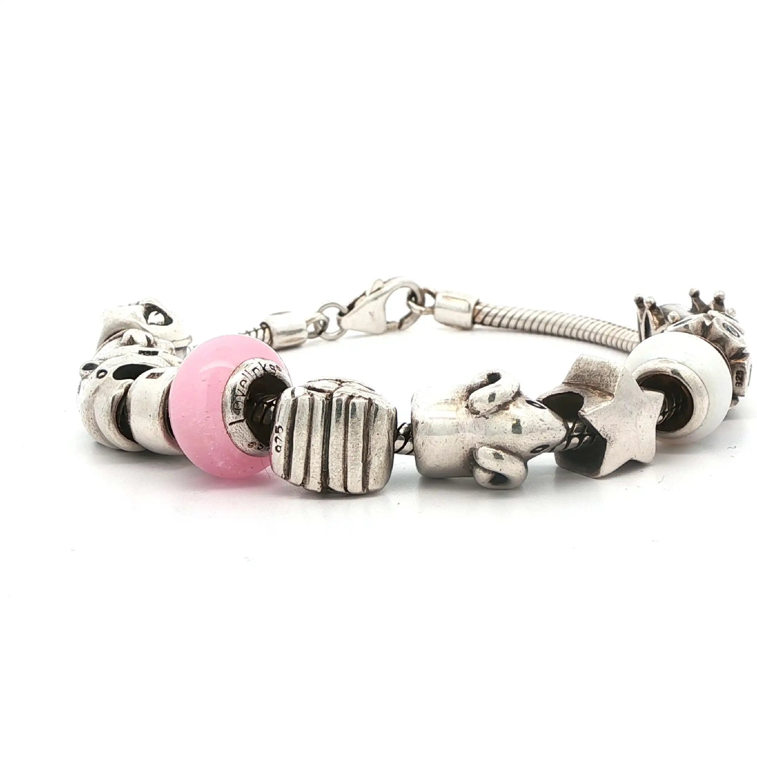 Armband Silber mit Charms Armband Silber mit Charms