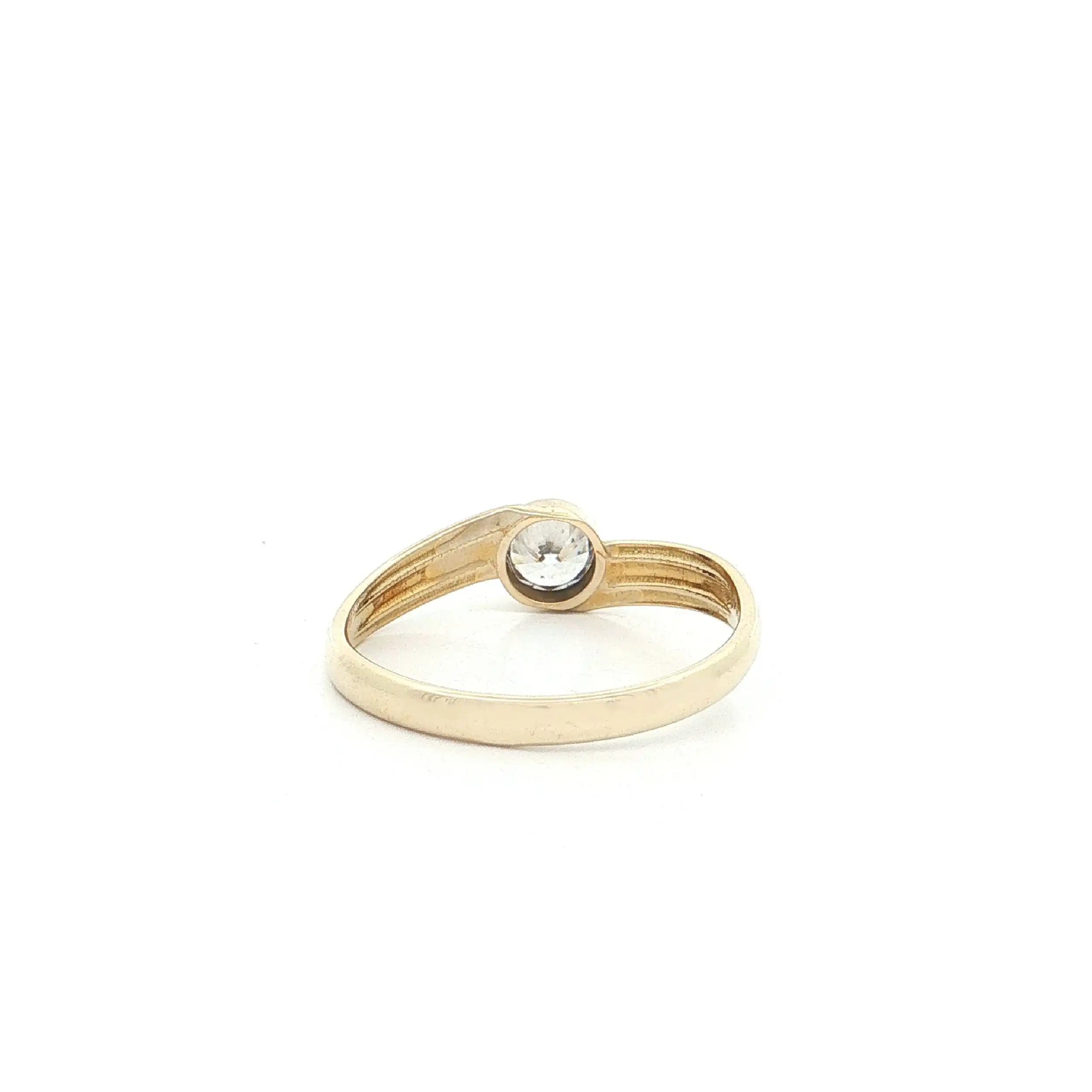 Ring Gelbgold mit Zirkonia Ring Gelbgold mit Zirkonia