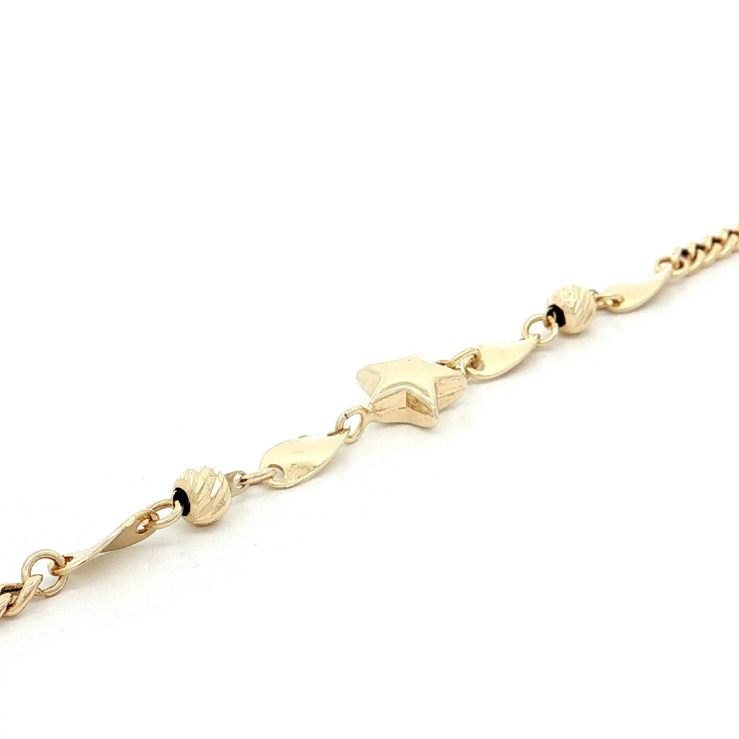 Armband Gelbgold mit Sternchen