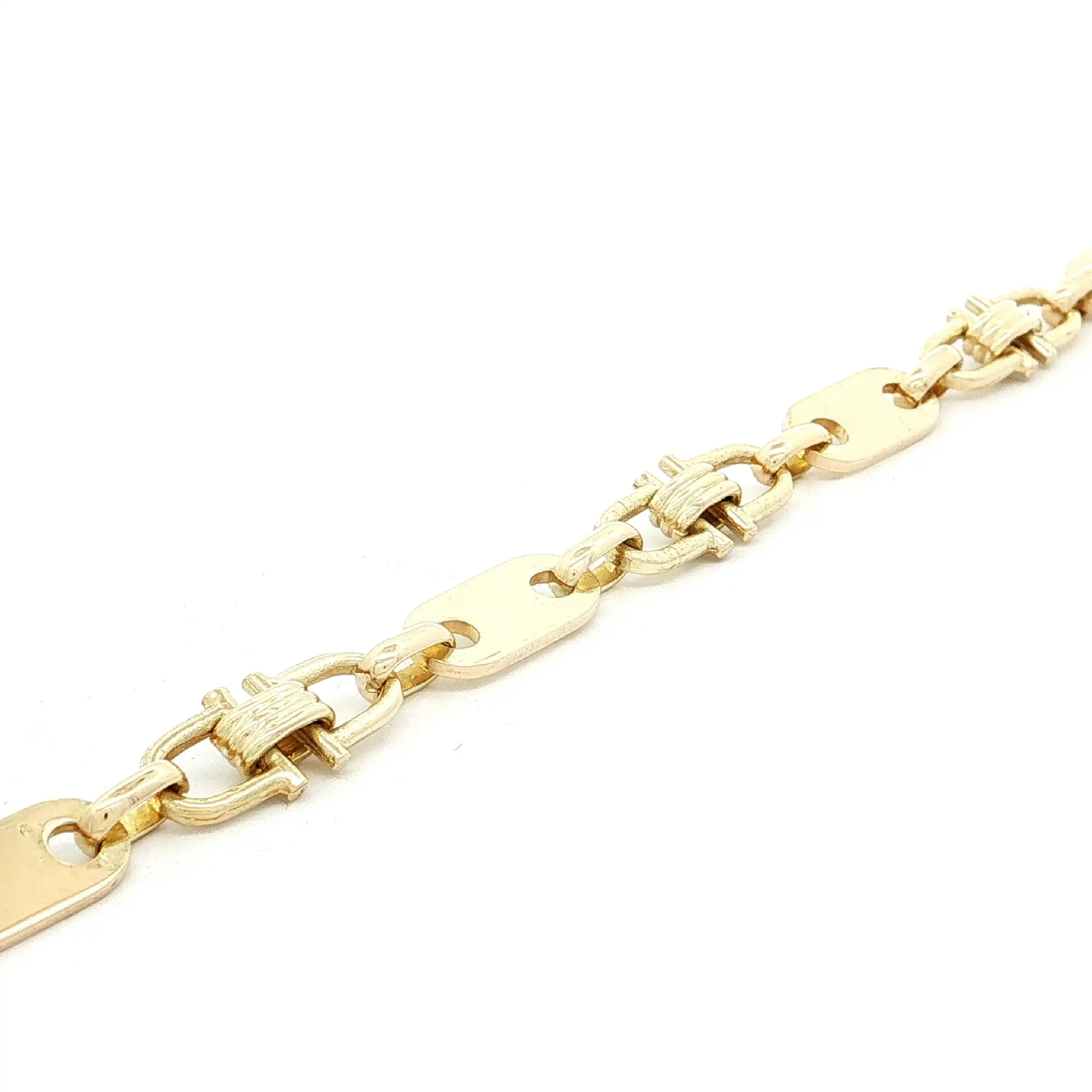 Plattenarmband Gelbgold Plattenarmband Gelbgold